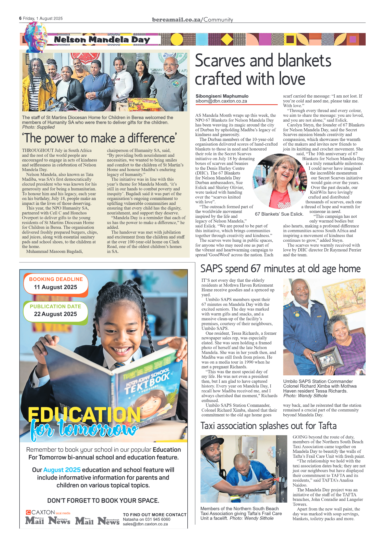 Berea Mail 01 August 2025 page 6