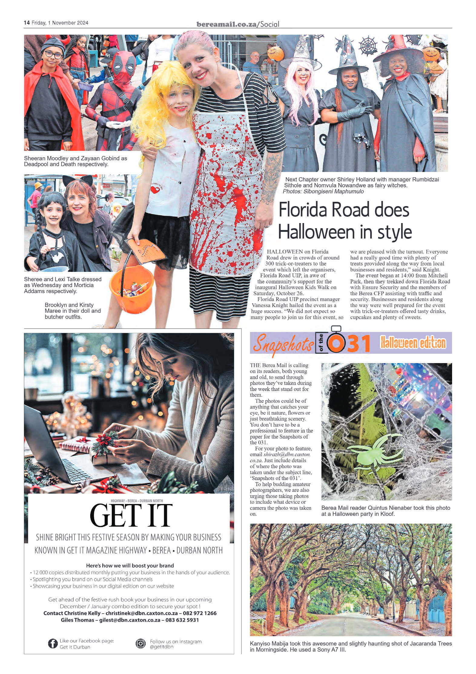 Berea Mail 01 November 2024 page 14