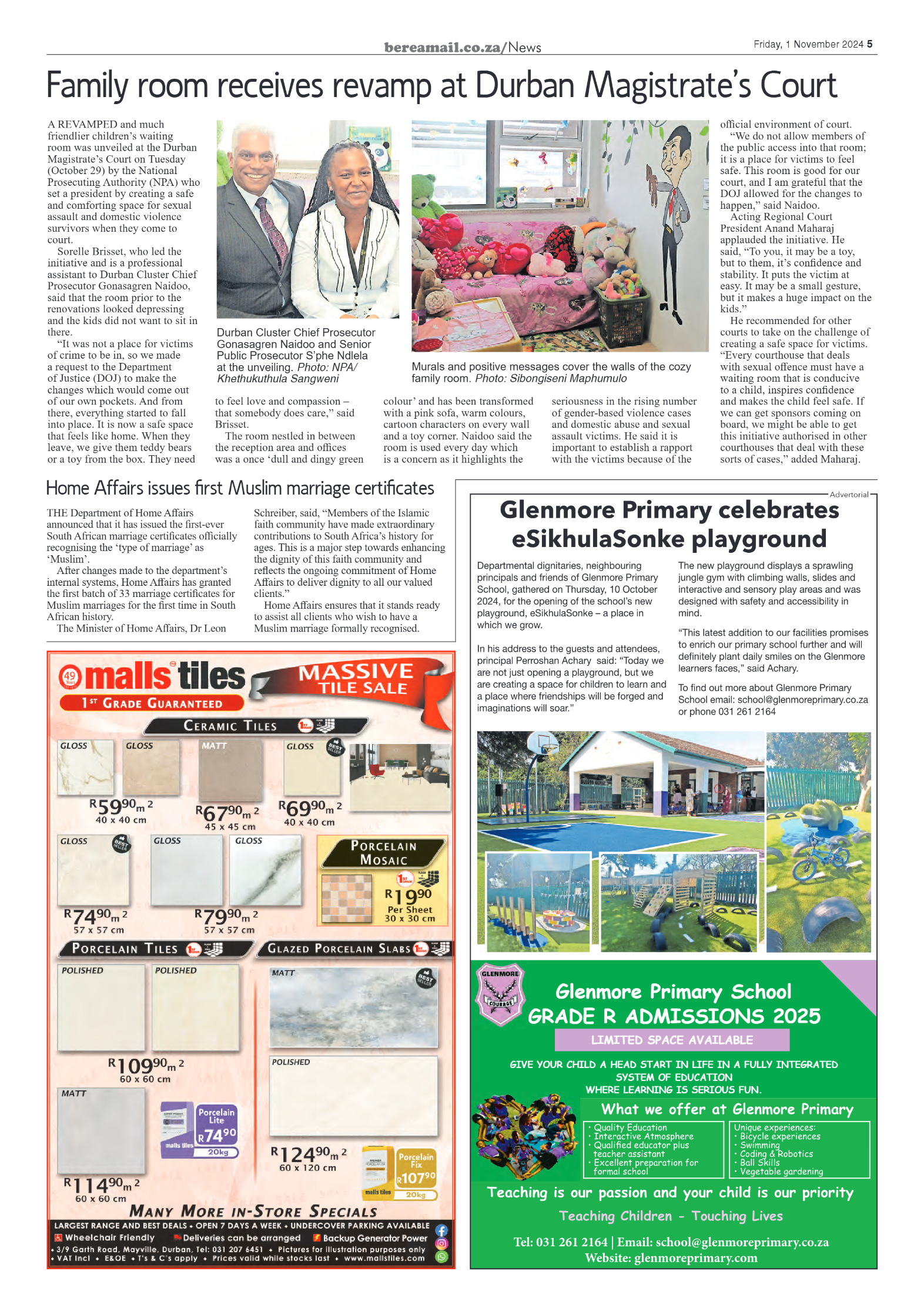 Berea Mail 01 November 2024 page 5