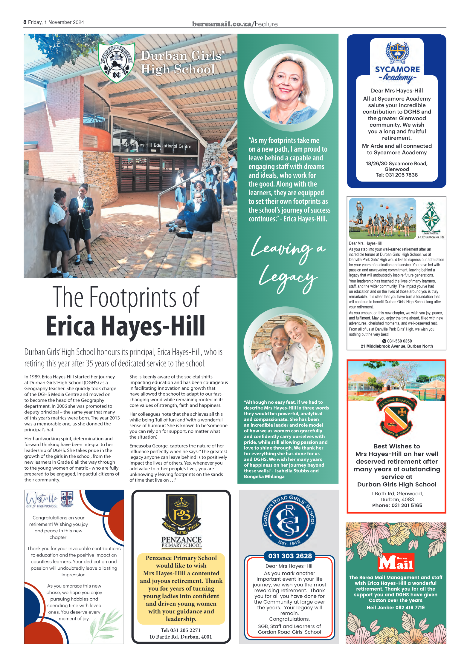 Berea Mail 01 November 2024 page 8