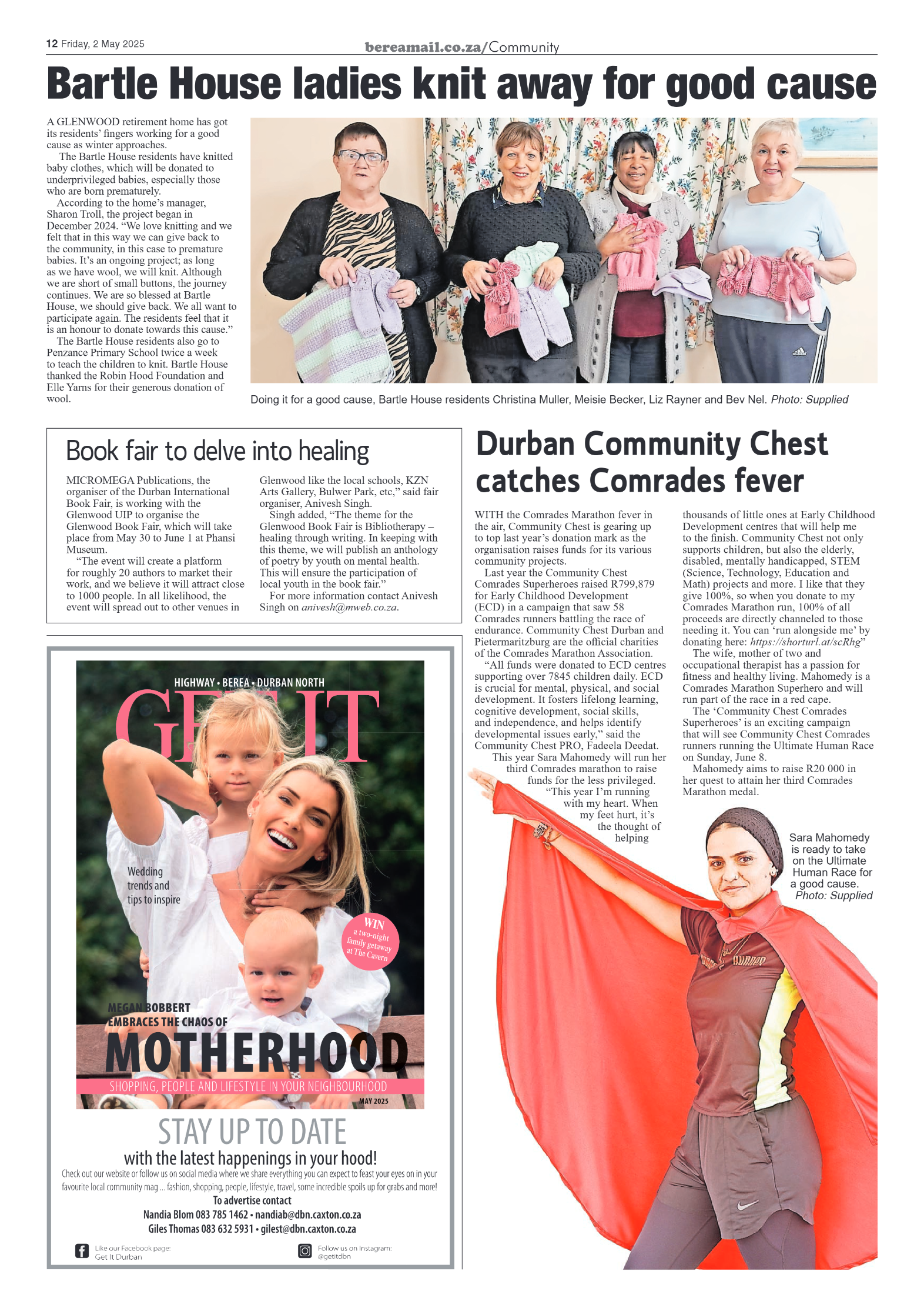 Berea Mail 02 May 2025 page 12