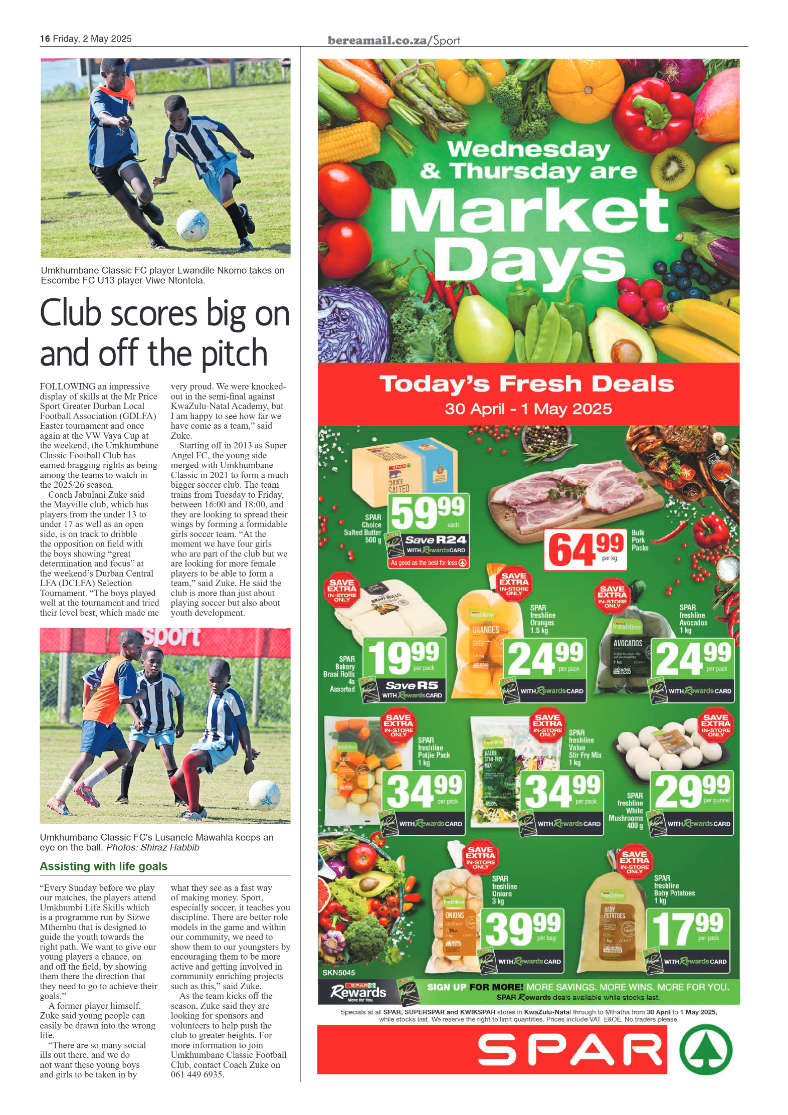 Berea Mail 02 May 2025 page 16