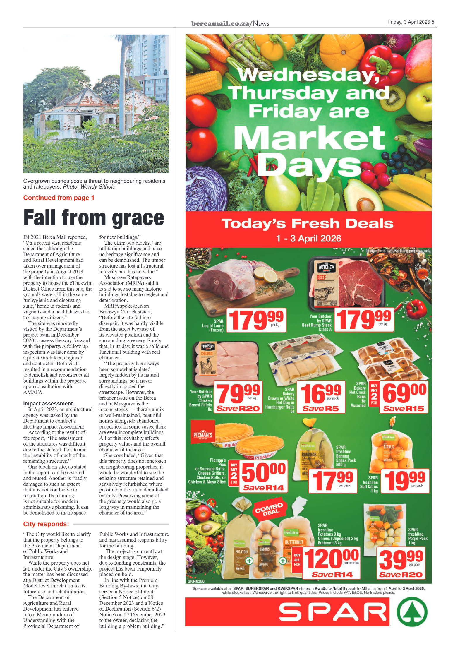 Berea Mail 03 April 2026 page 5