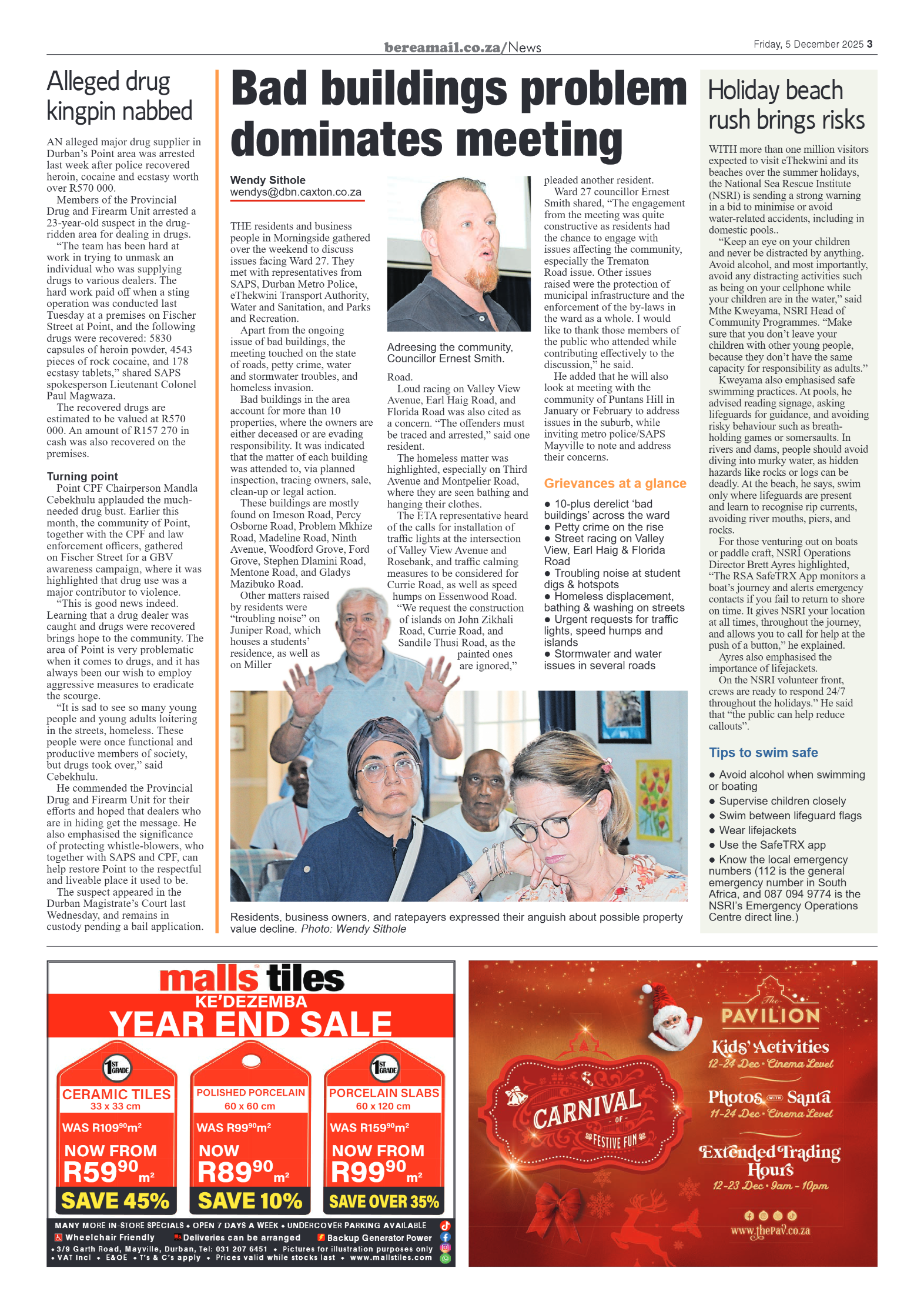 Berea Mail 05 December 2025 page 3