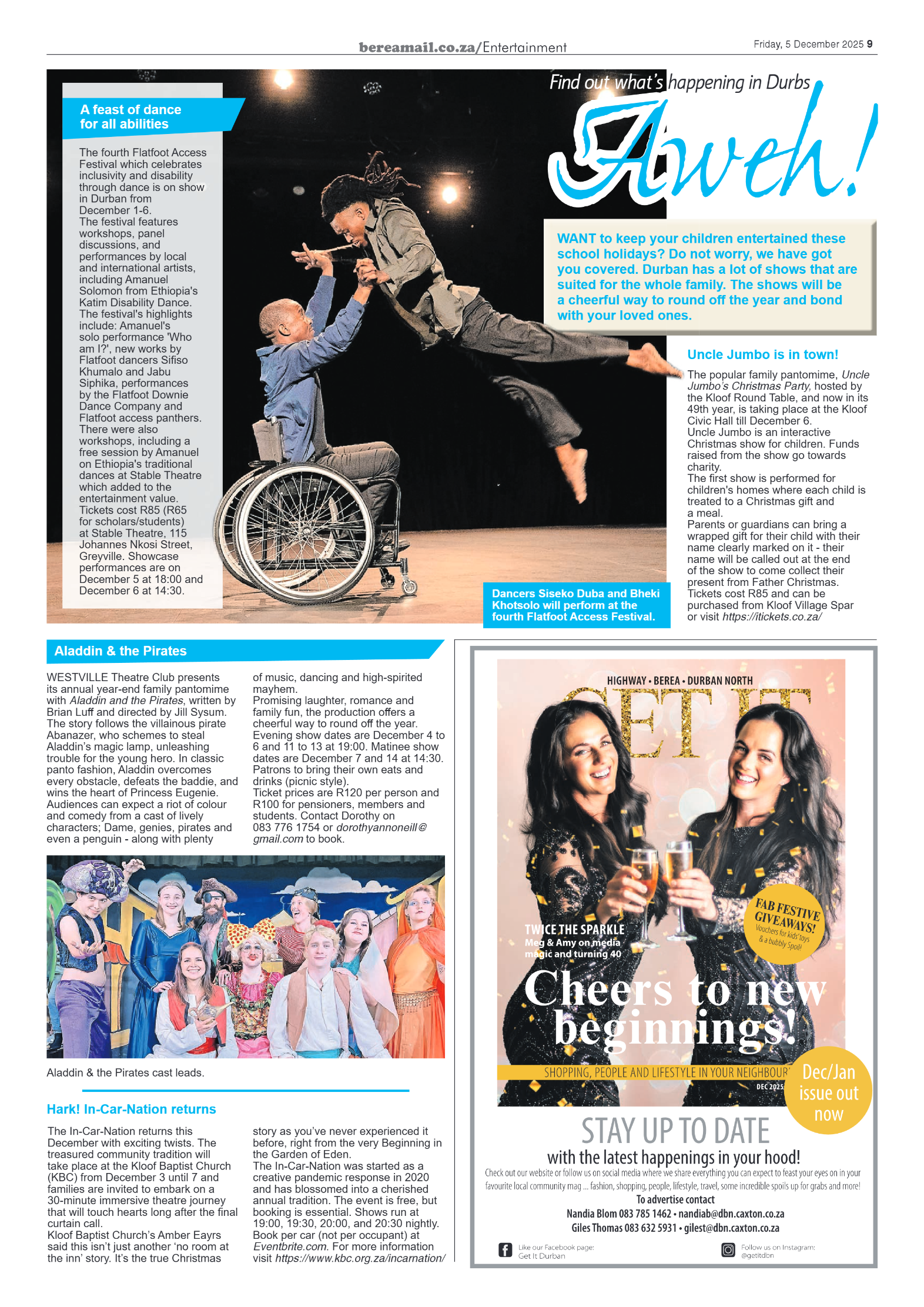 Berea Mail 05 December 2025 page 9