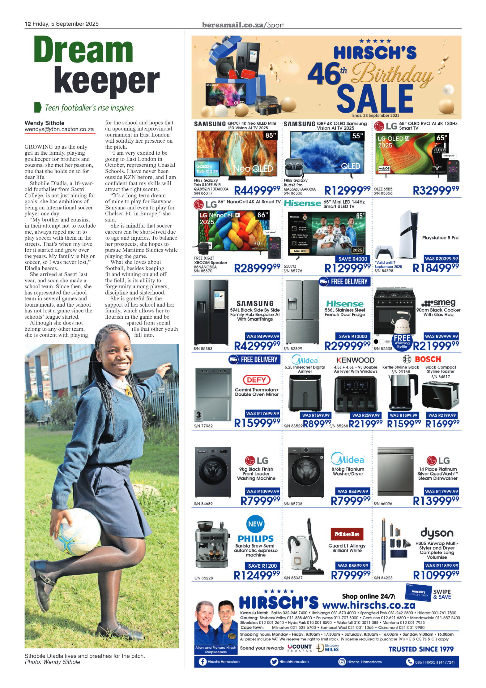 Berea Mail 05 September 2025 page 12