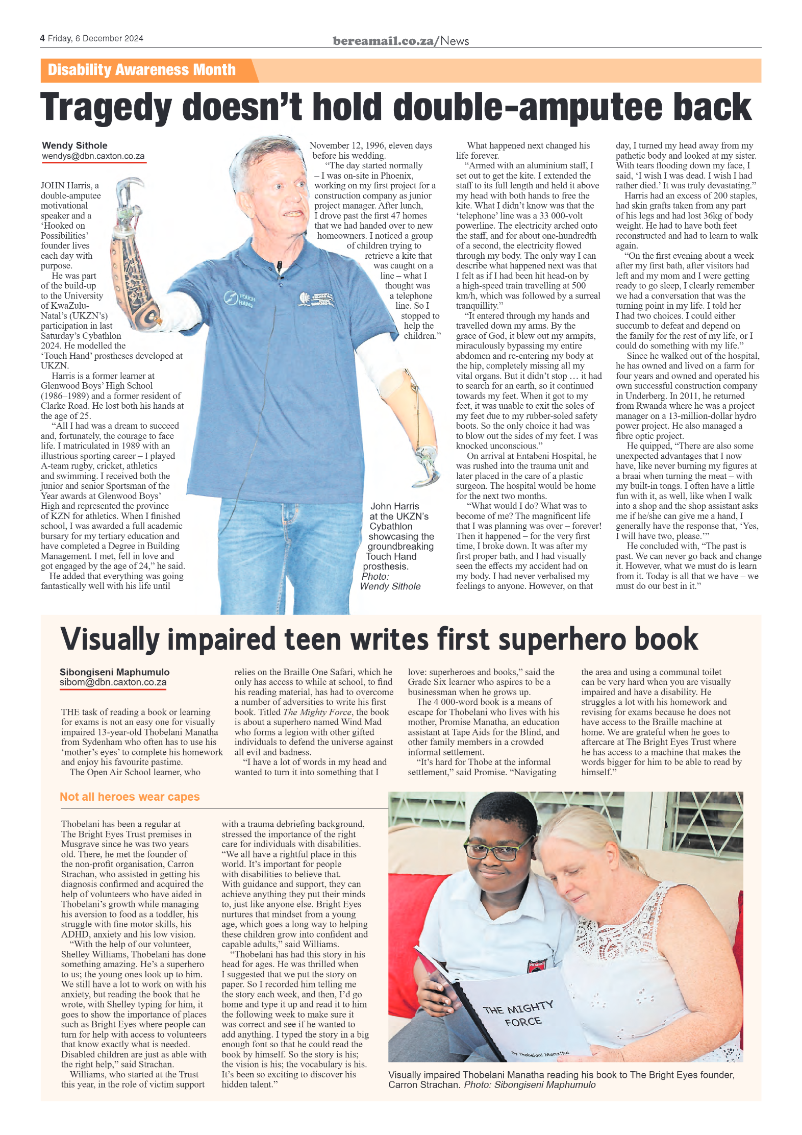 Berea Mail 06 December 2024 page 4