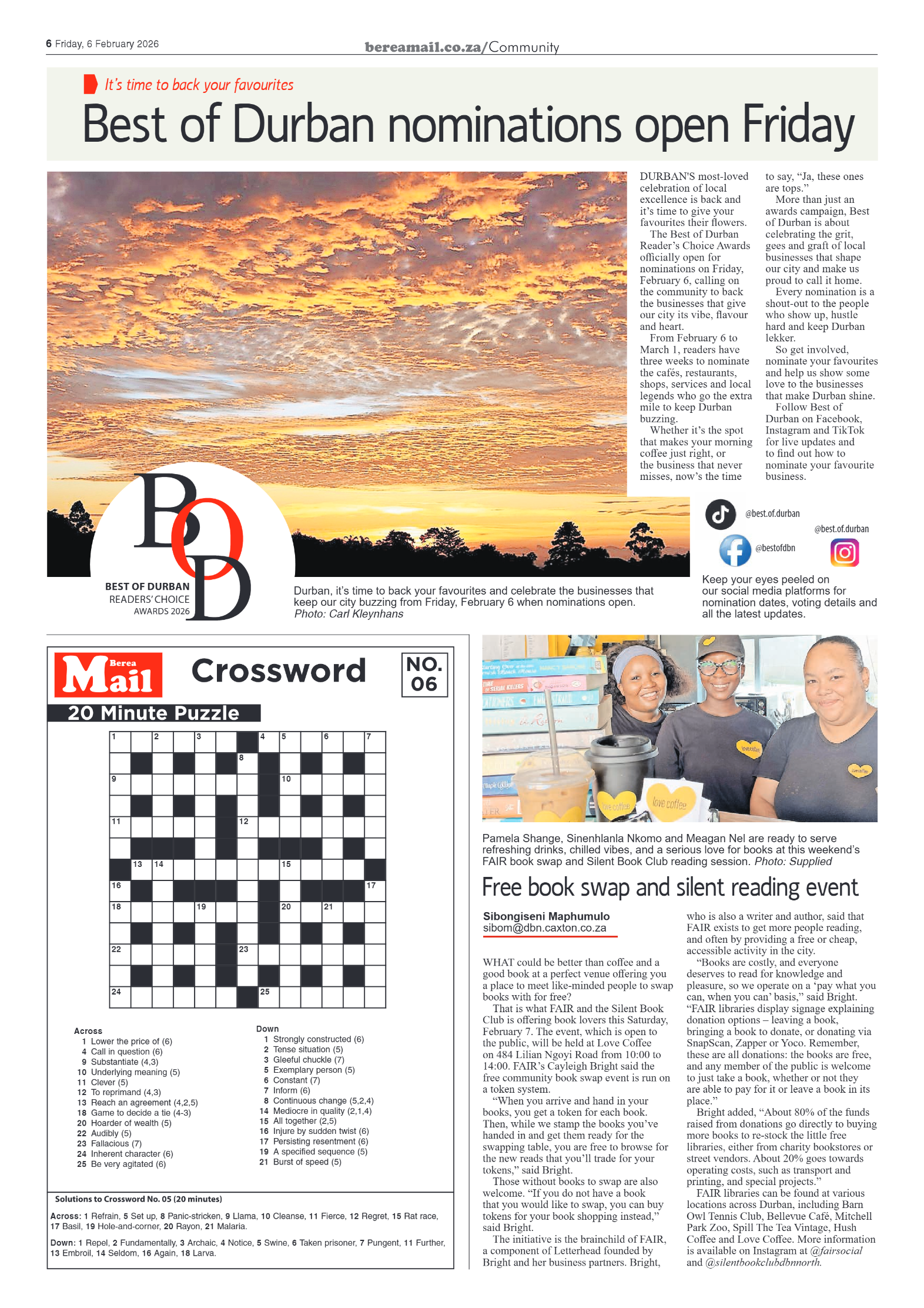 Berea Mail 06 February 2026 page 6