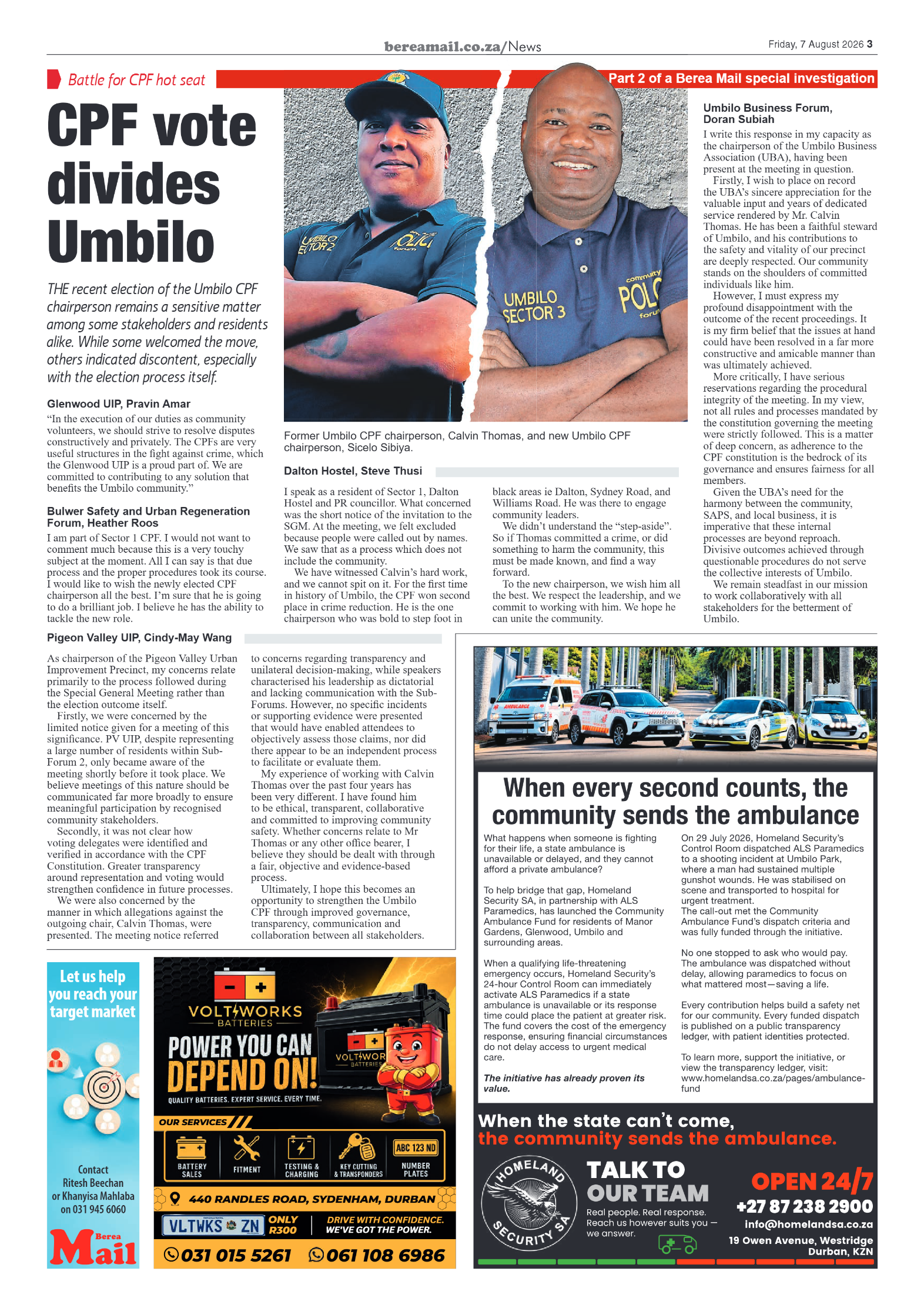 Berea Mail 07 August 2026 page 3