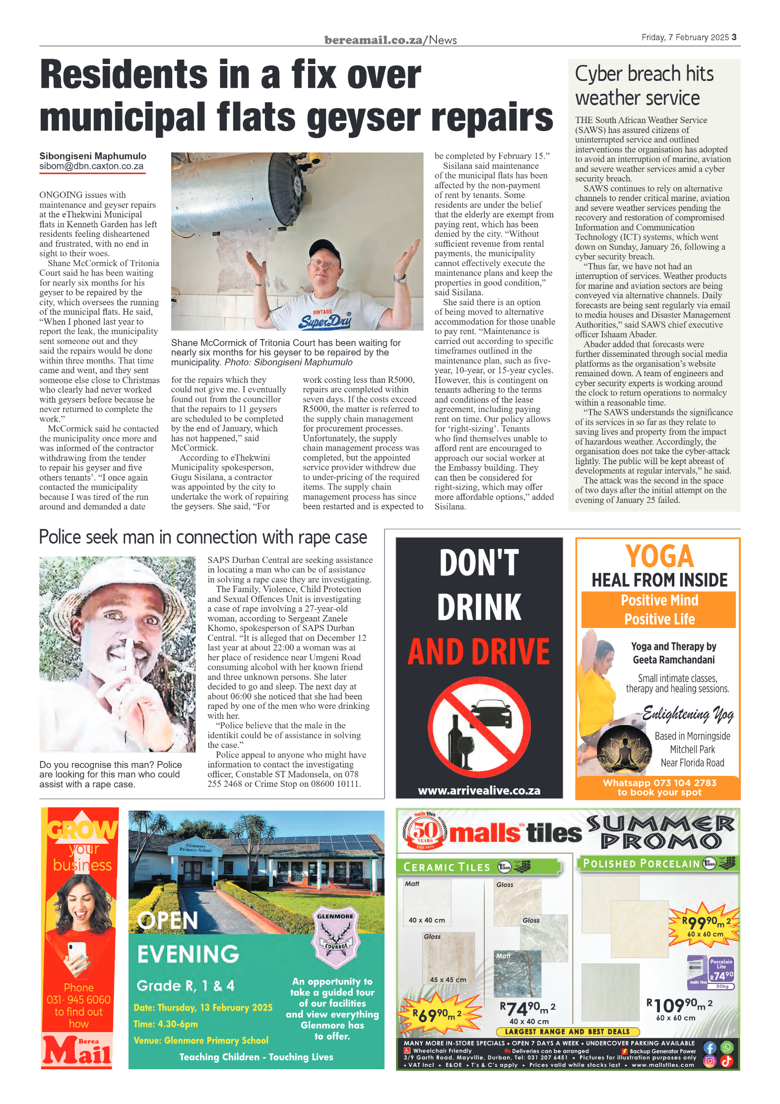 Berea Mail 07 February 2025 page 3