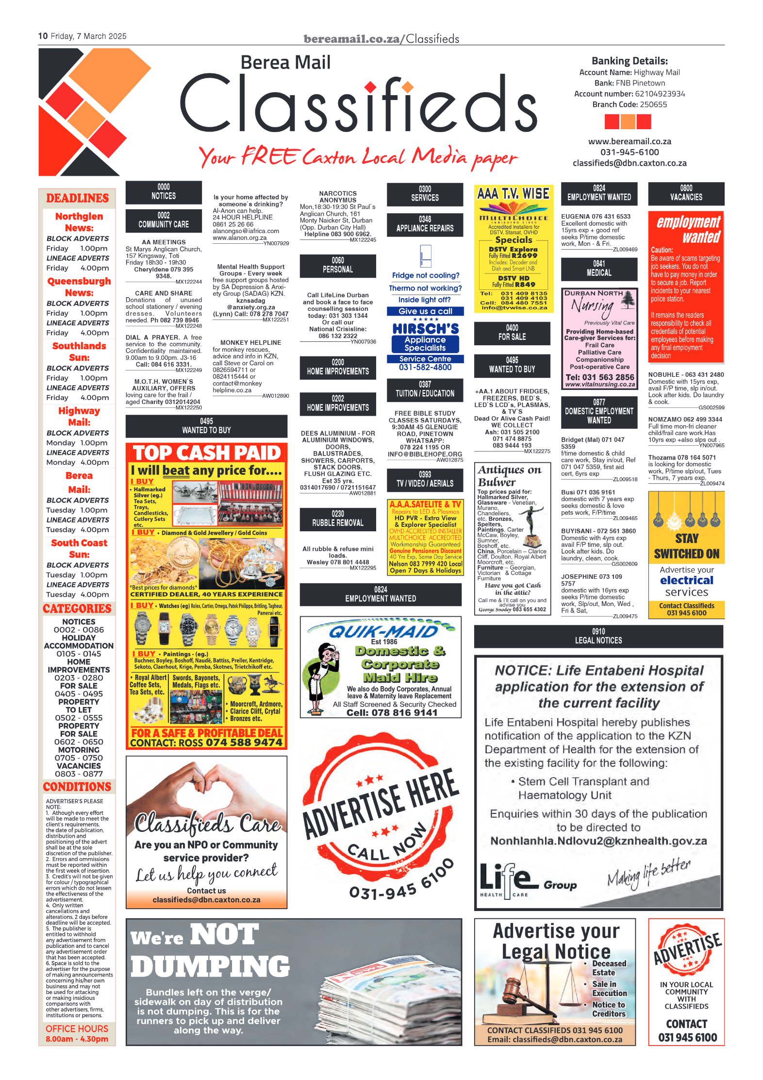 Berea Mail 07 March 2025 page 10
