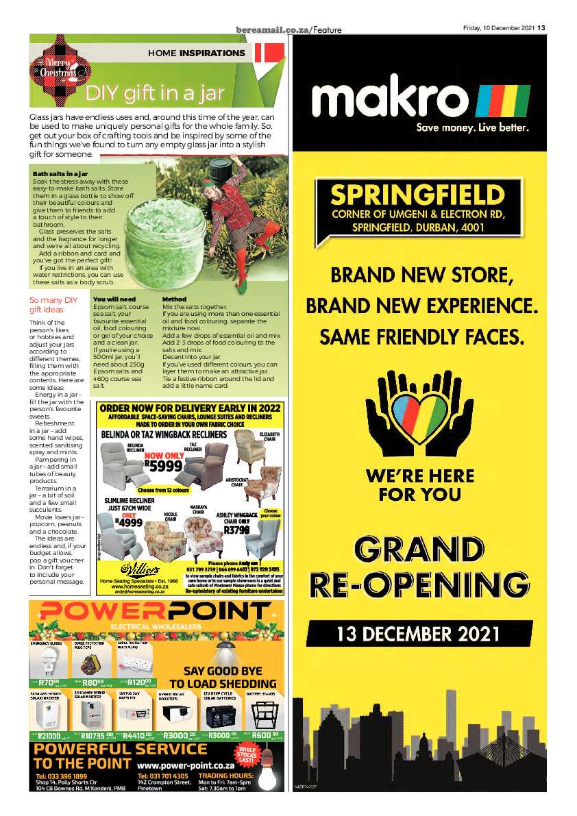 Berea Mail 10 December 2021 page 13