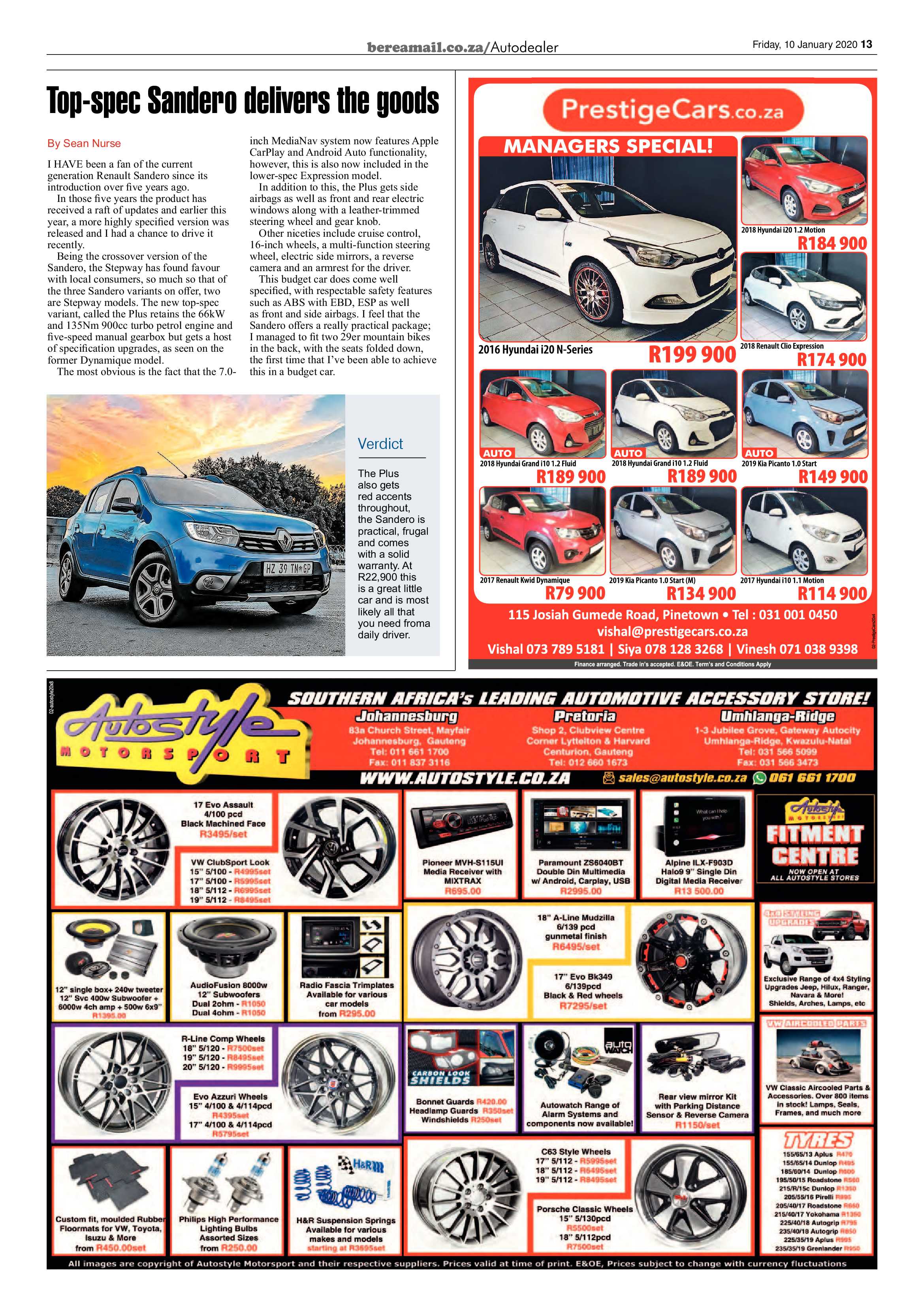 Berea Mail 10 January 2020 page 13