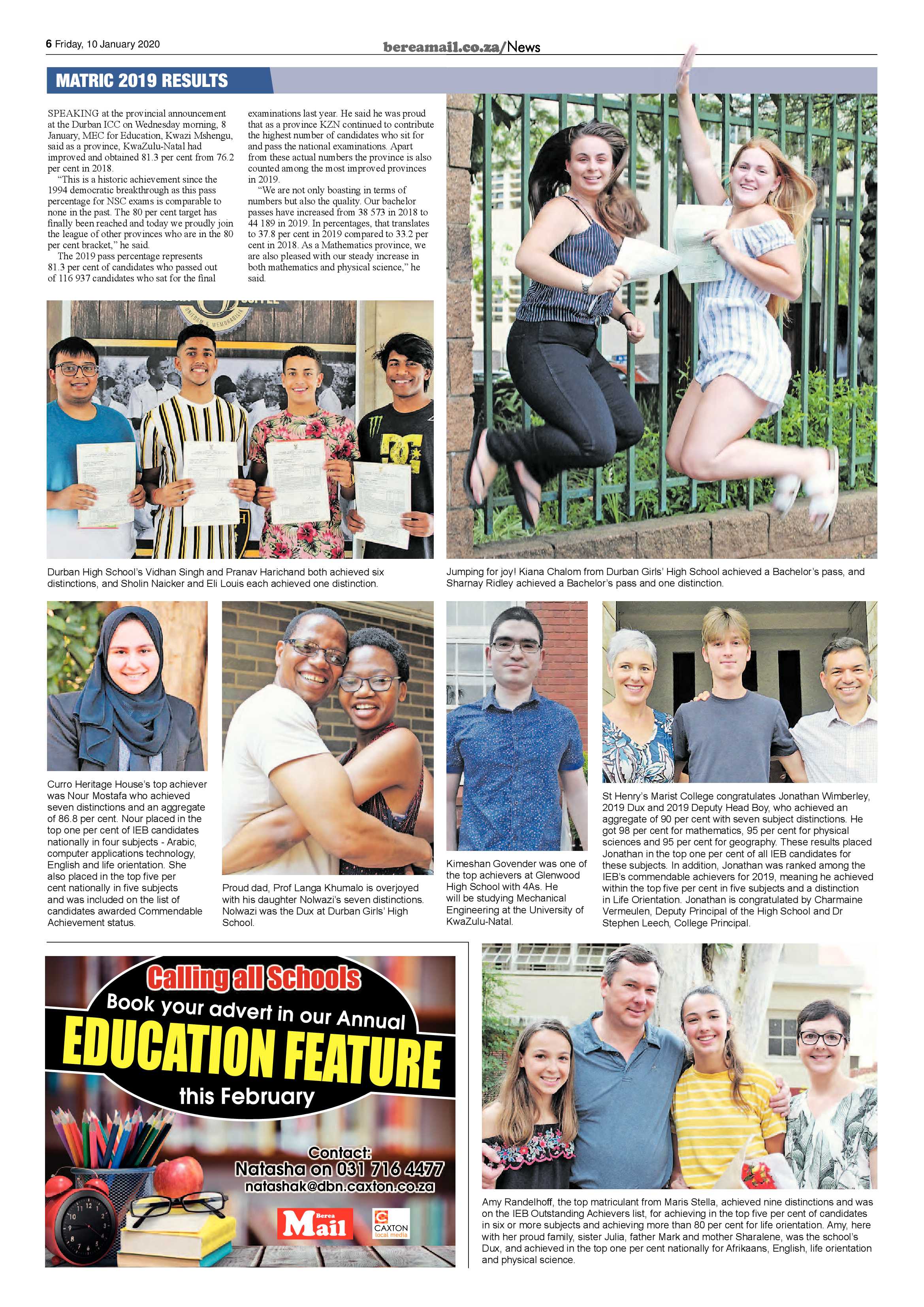 Berea Mail 10 January 2020 page 6