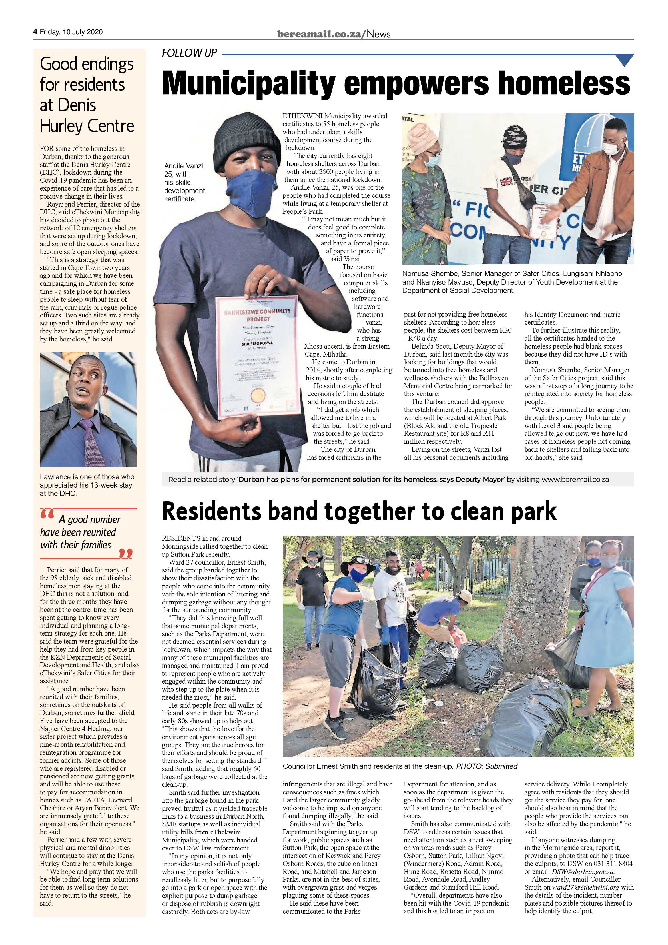 Berea Mail 10 July 2020 page 4