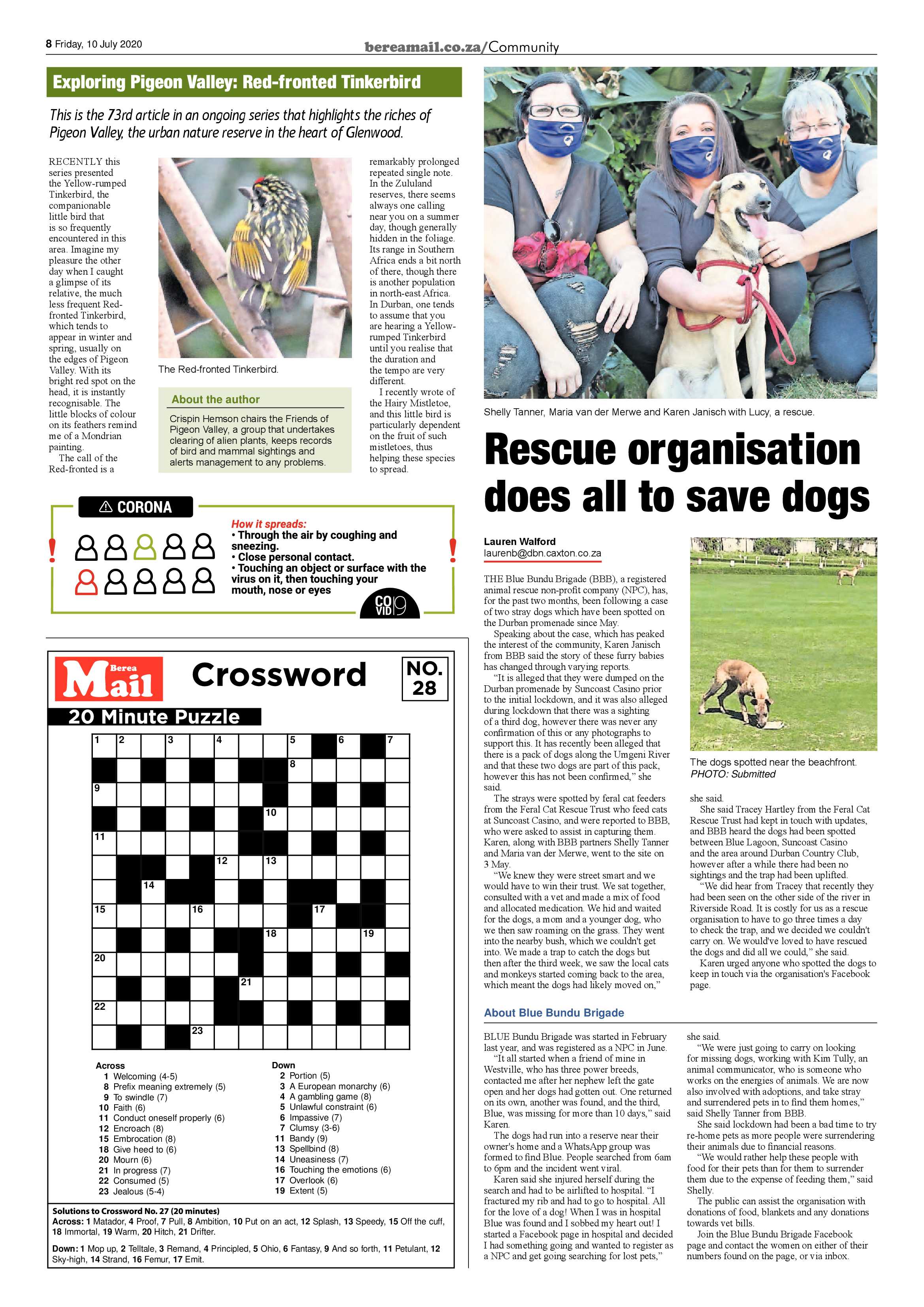 Berea Mail 10 July 2020 page 8