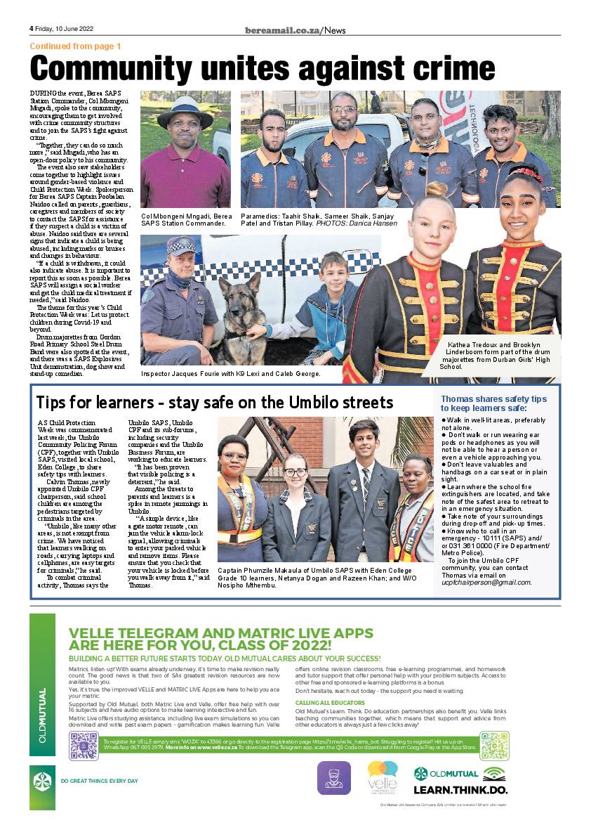 Berea Mail 10 June 2022 page 4