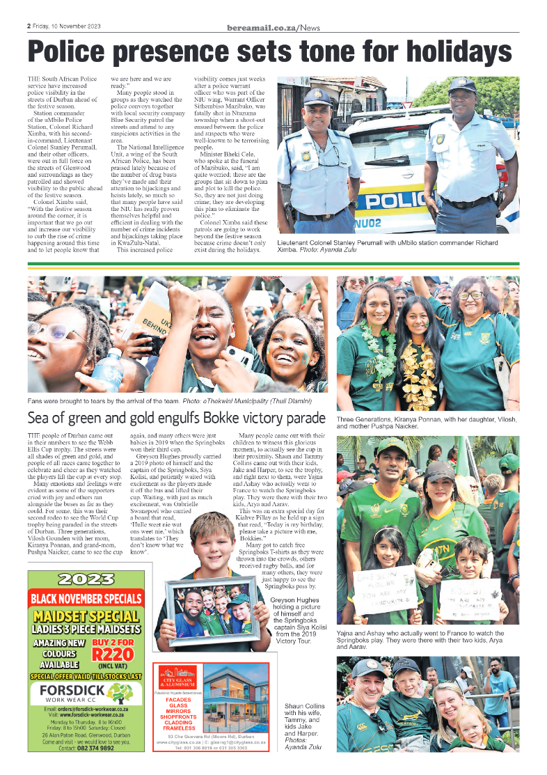 Berea Mail 10 November 2023 page 2