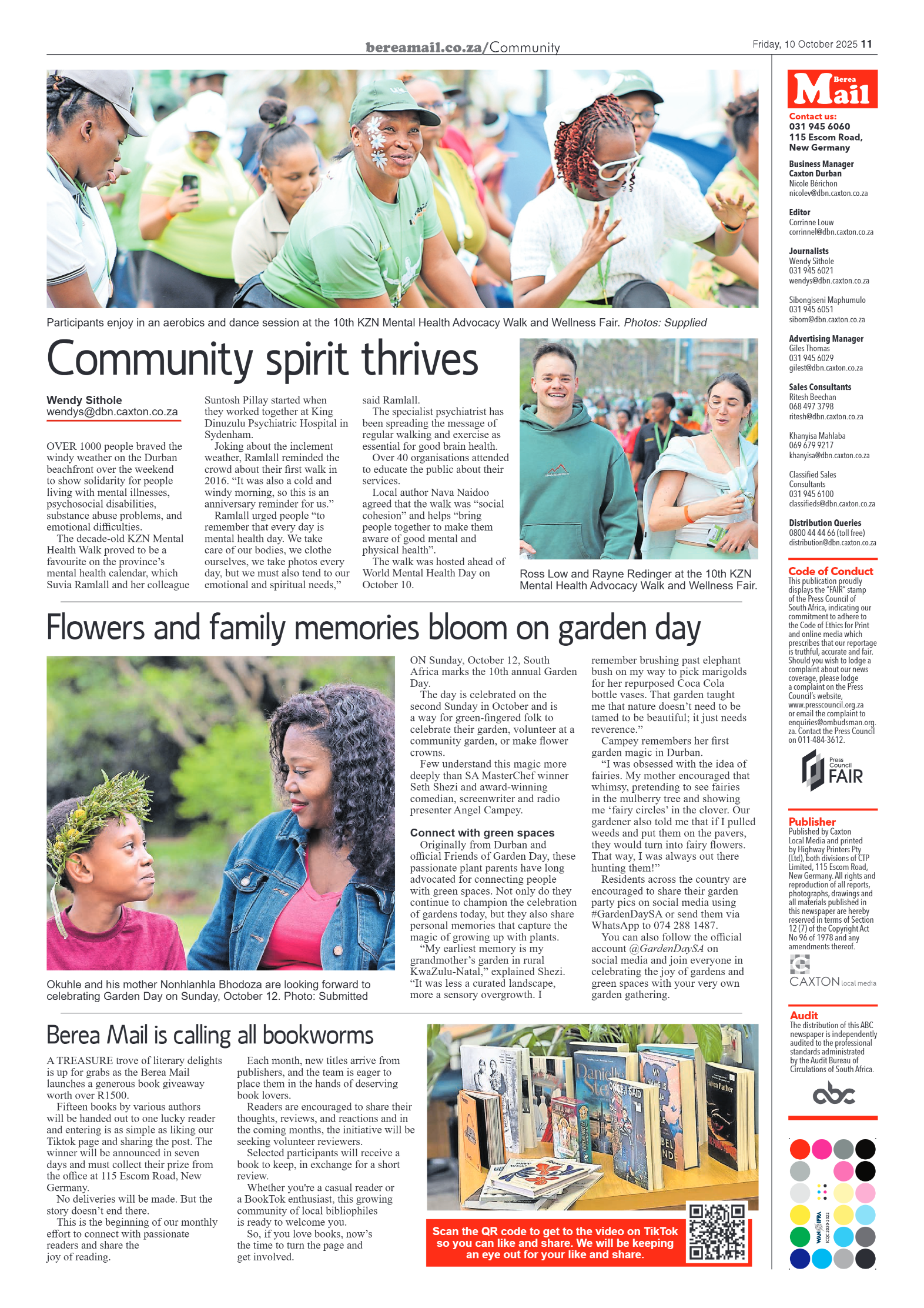 Berea Mail 10 October 2025 page 11