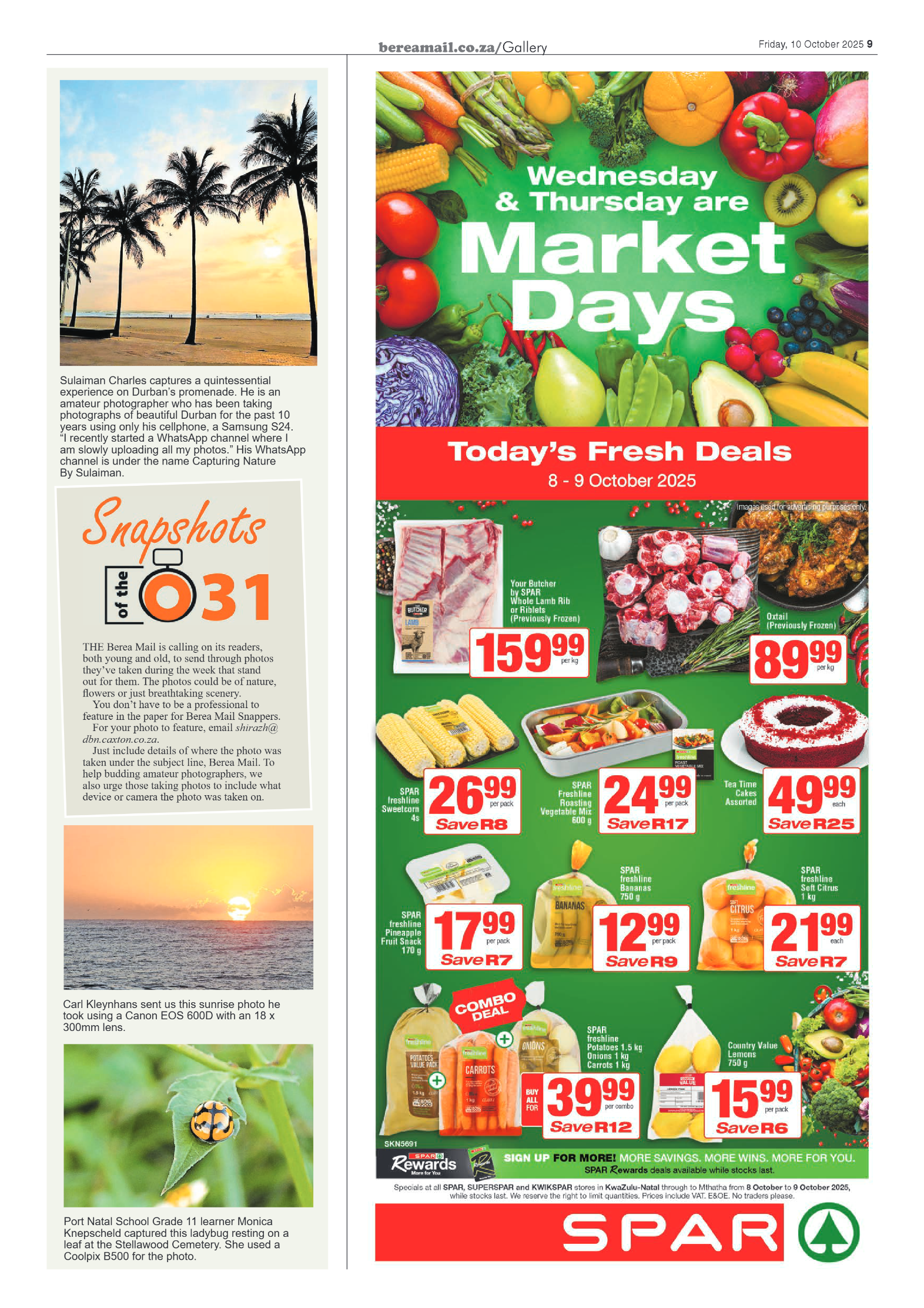Berea Mail 10 October 2025 page 9