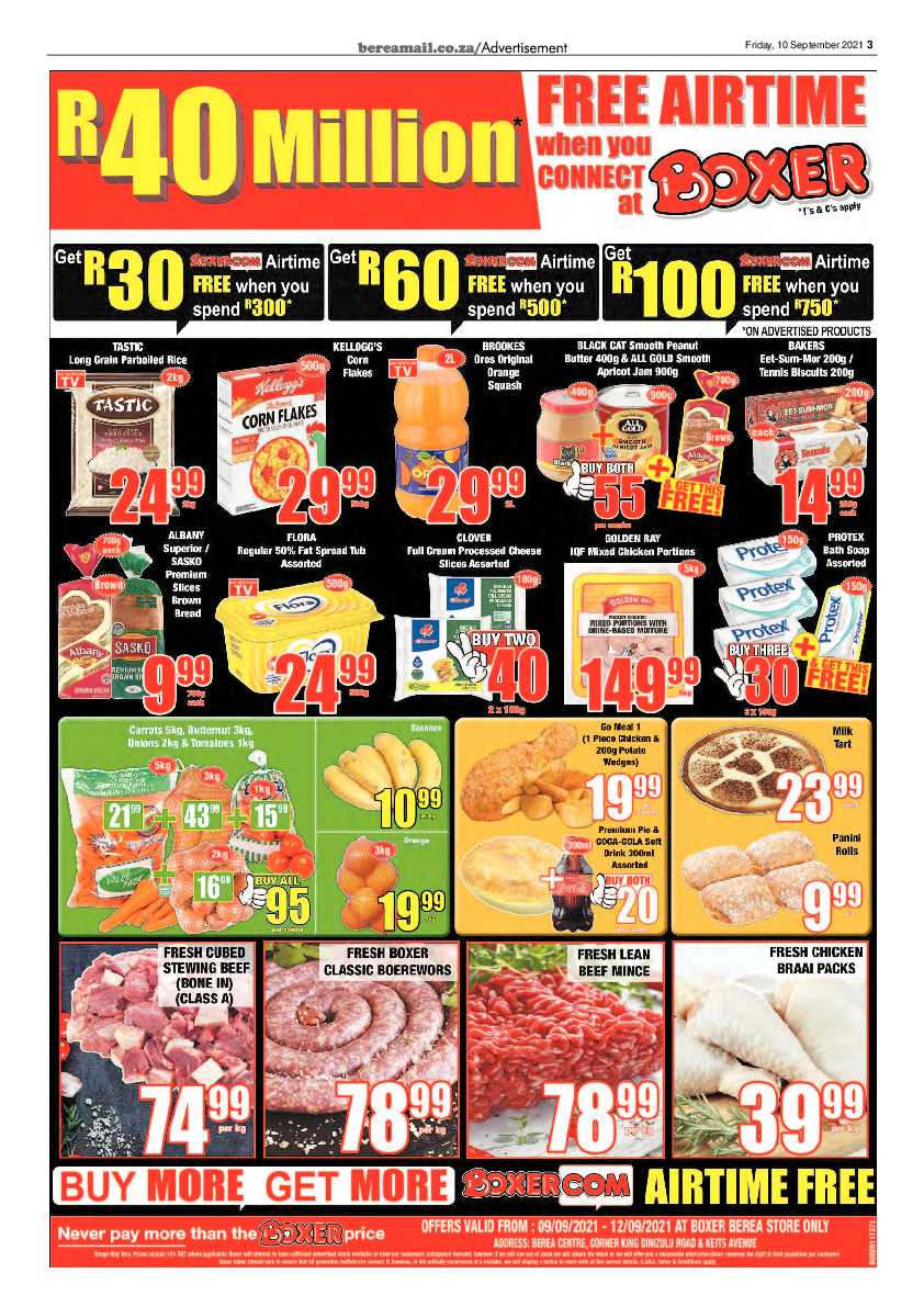Berea Mail 10 September 2021 page 3