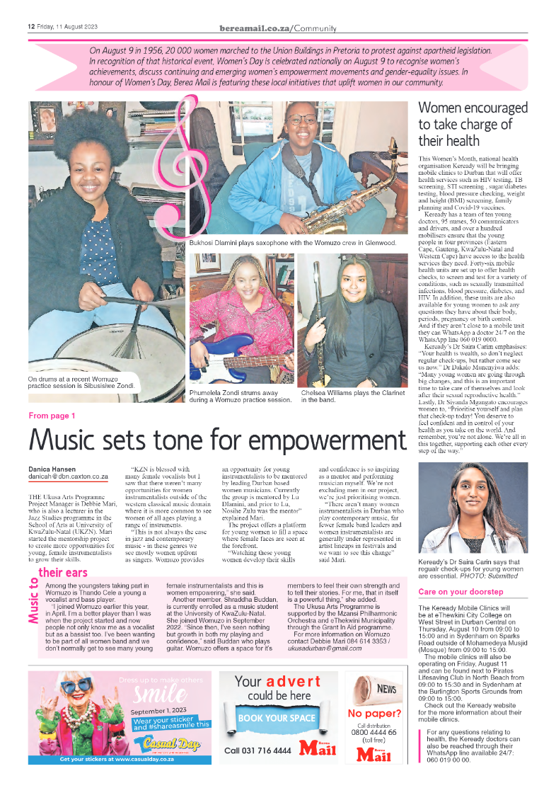 Berea Mail 11 August 2023 page 12