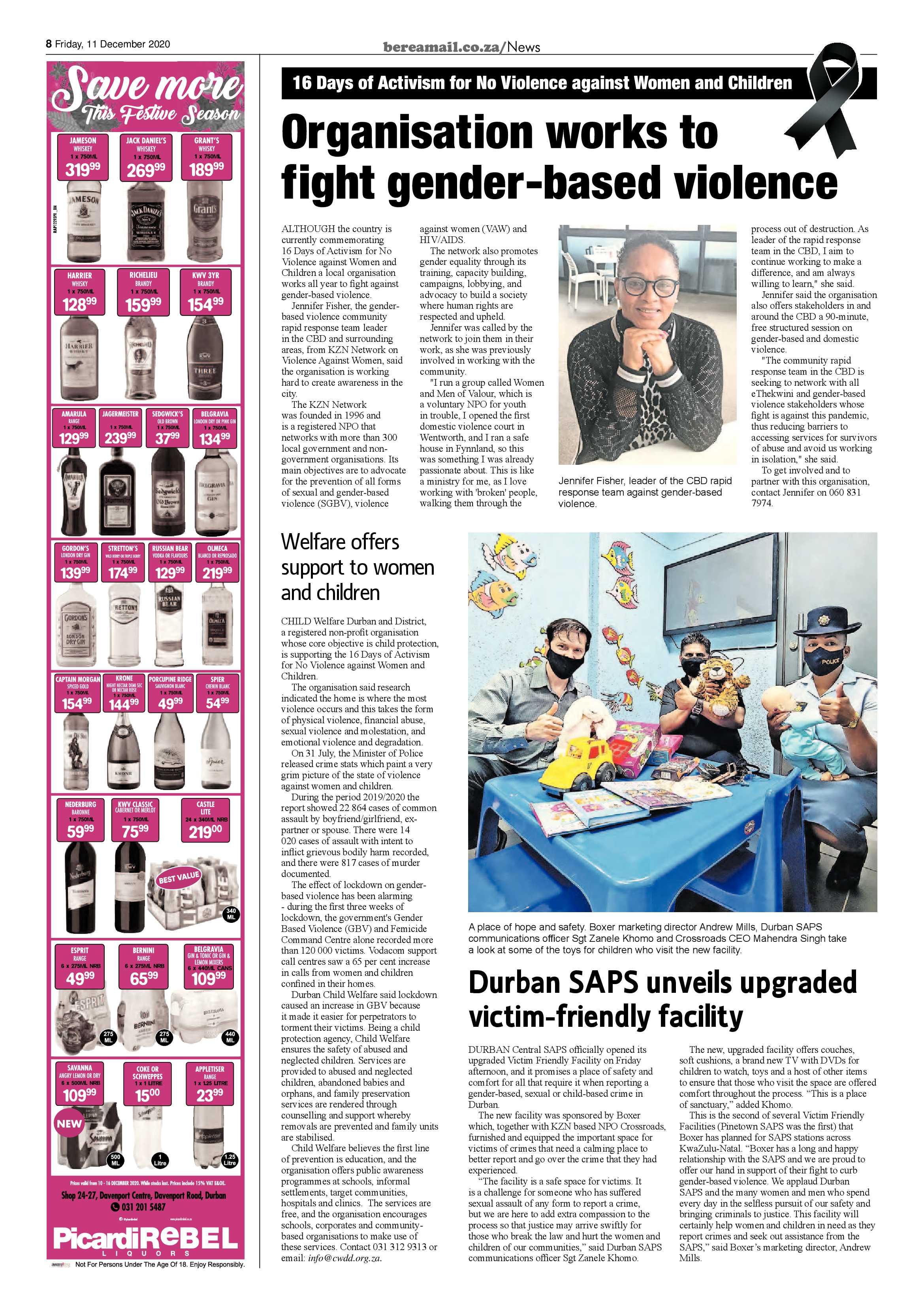 Berea Mail 11 December 2020 page 8