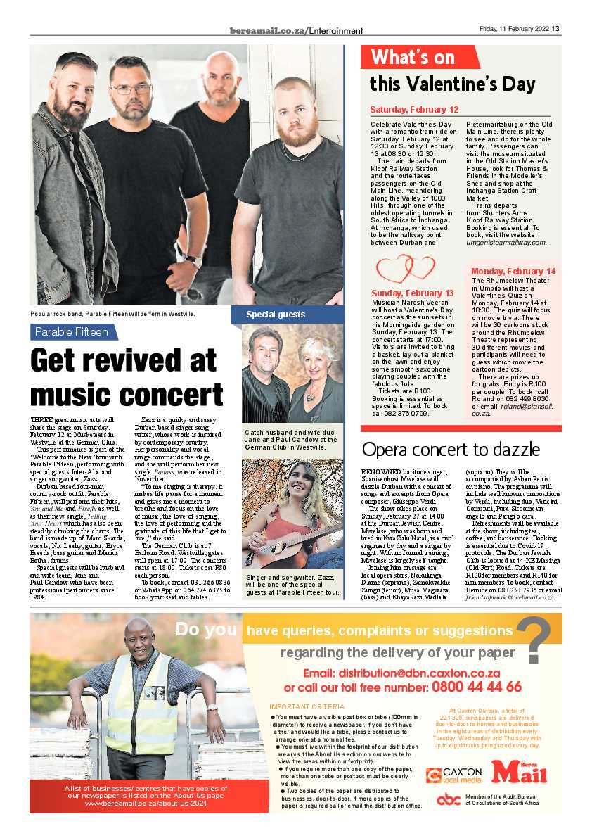 Berea Mail 11 February 2022 page 13