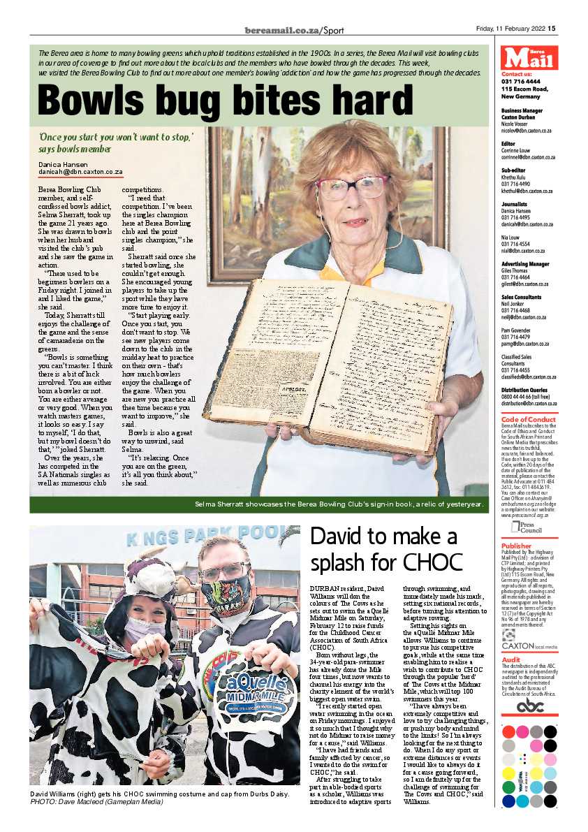 Berea Mail 11 February 2022 page 15