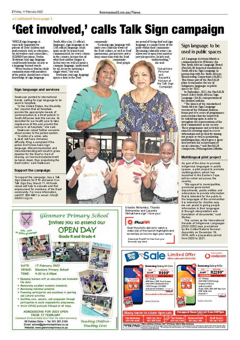 Berea Mail 11 February 2022 page 2