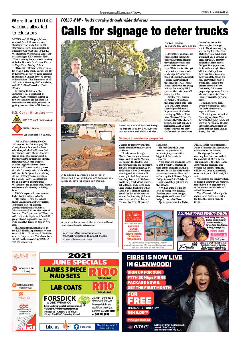Berea Mail 11 June 2021 page 3