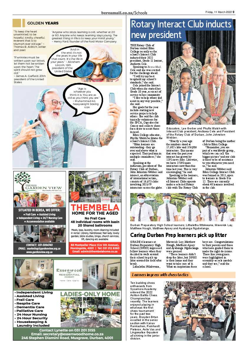 Berea Mail 11 March 2022 page 9