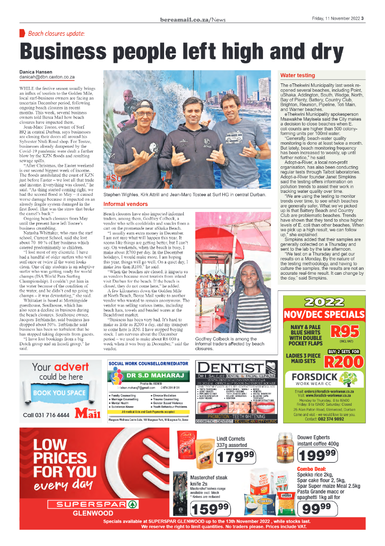 Berea Mail 11 November 2022 page 3