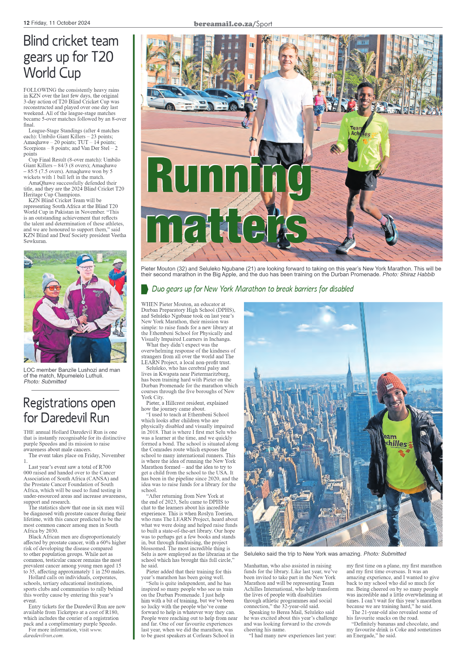 Berea Mail 11 October 2024 page 12