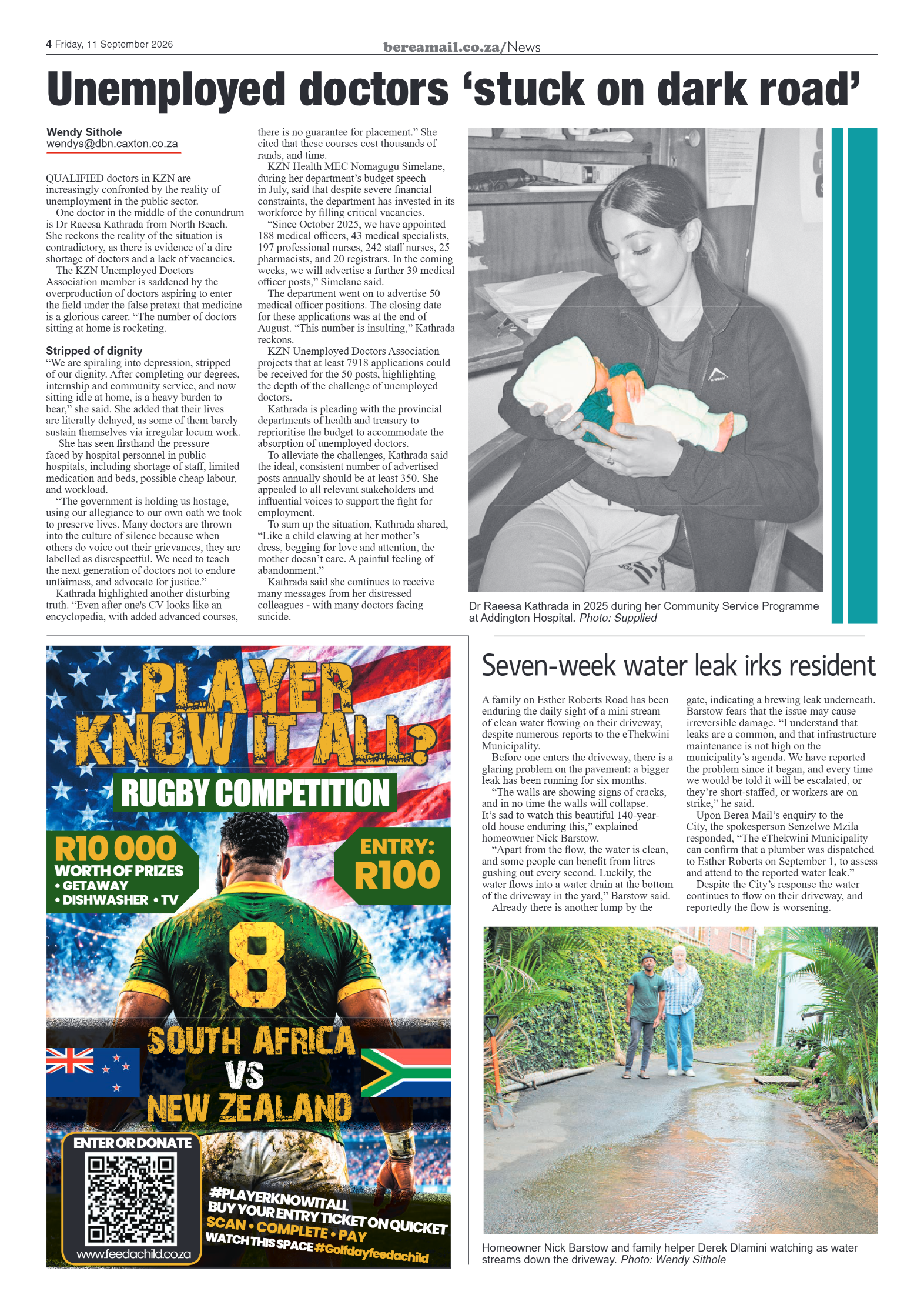 Berea Mail 11 September 2026 page 4