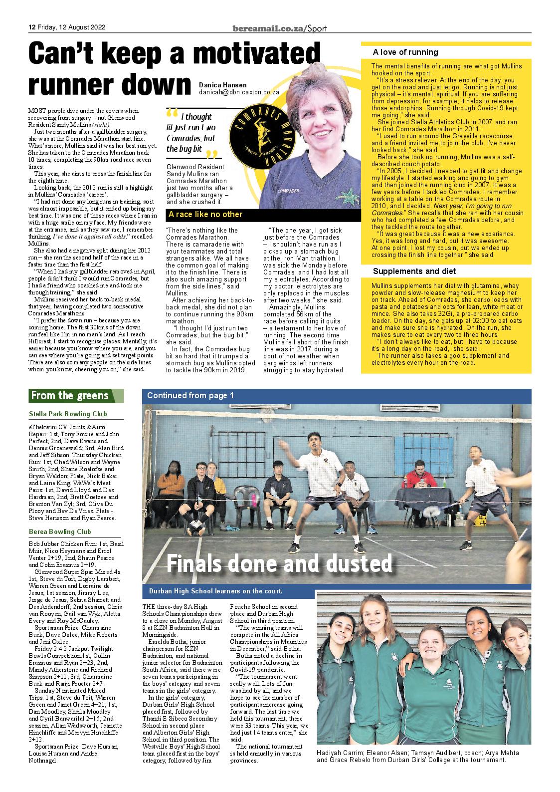 Berea Mail 12 August 2022 page 12