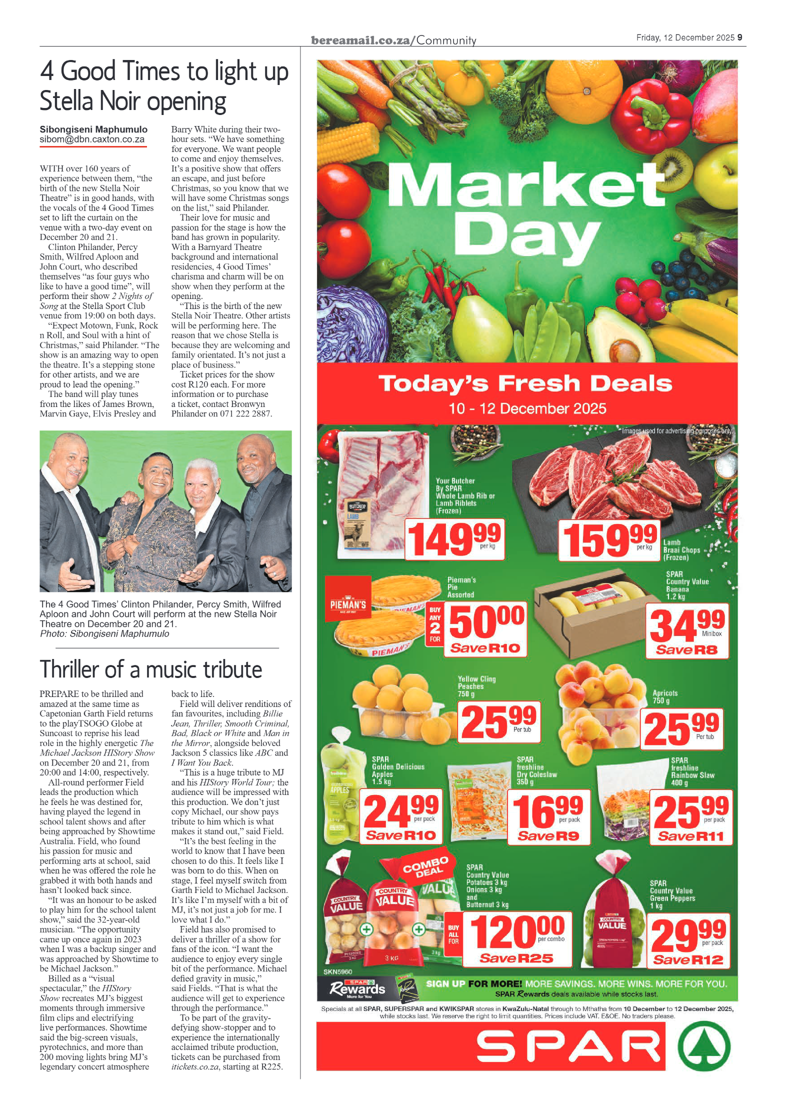 Berea Mail 12 December 2025 page 9