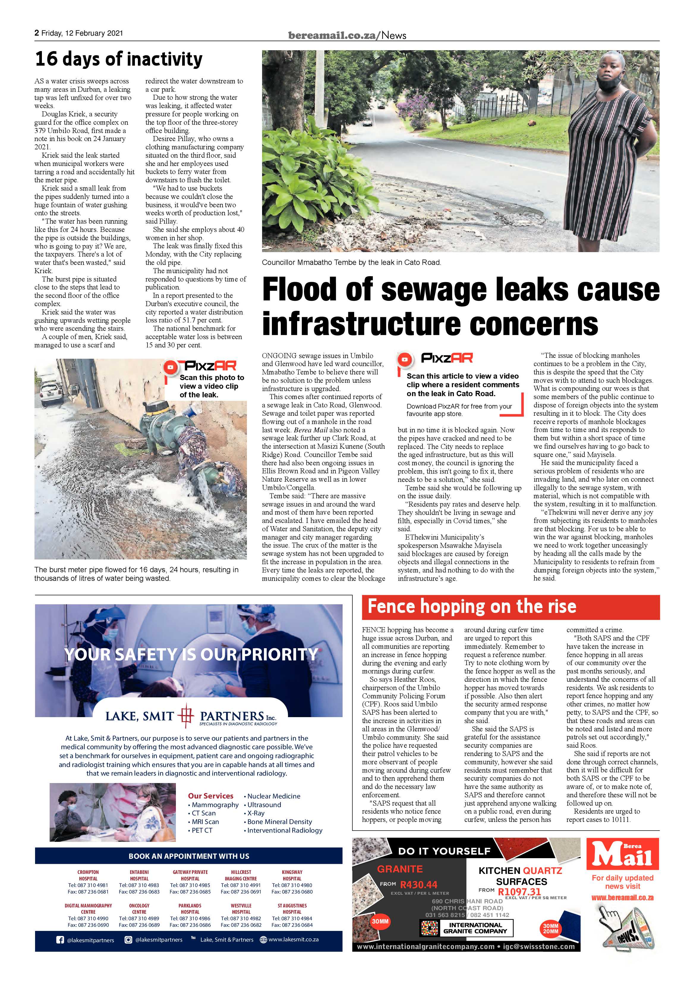 Berea Mail 12 February 2021 page 2
