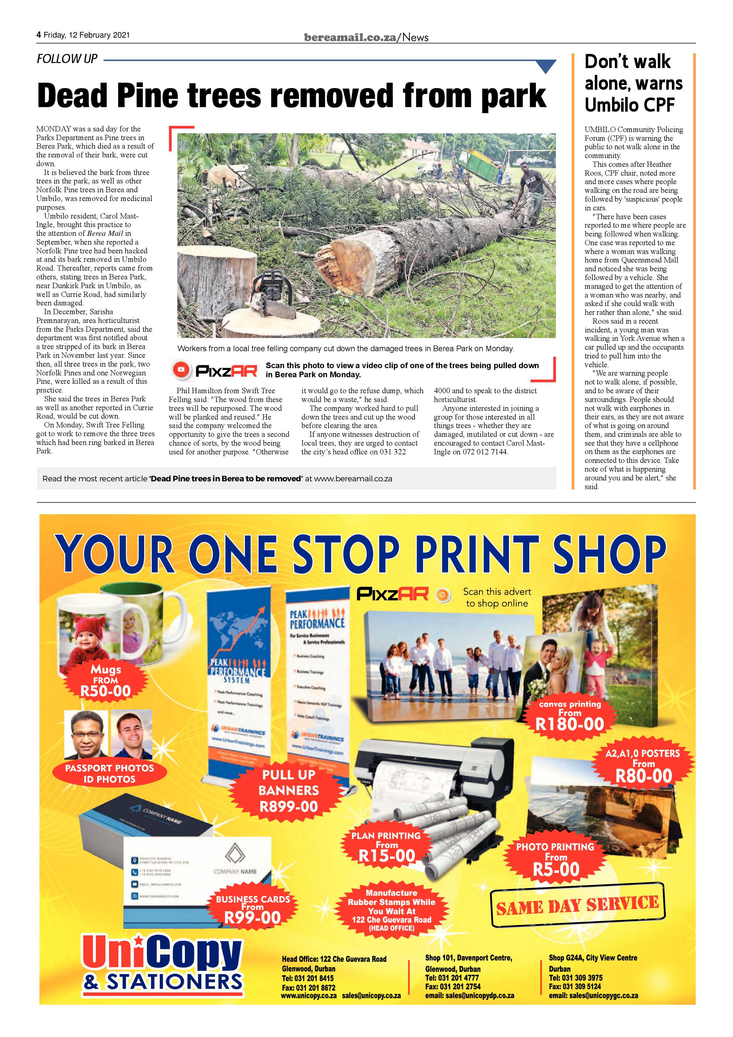 Berea Mail 12 February 2021 page 4