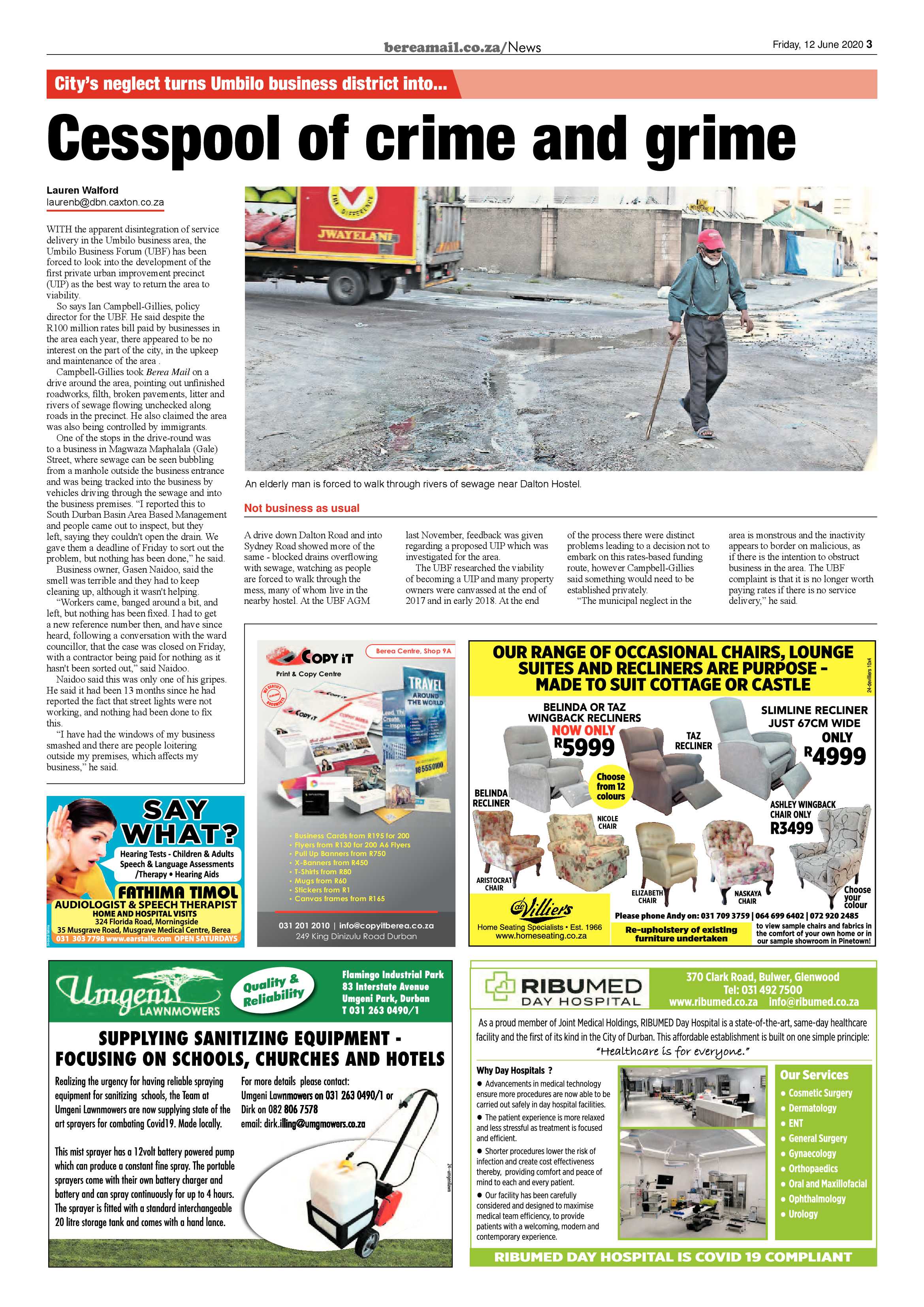 Berea Mail 12 June 2020 page 3