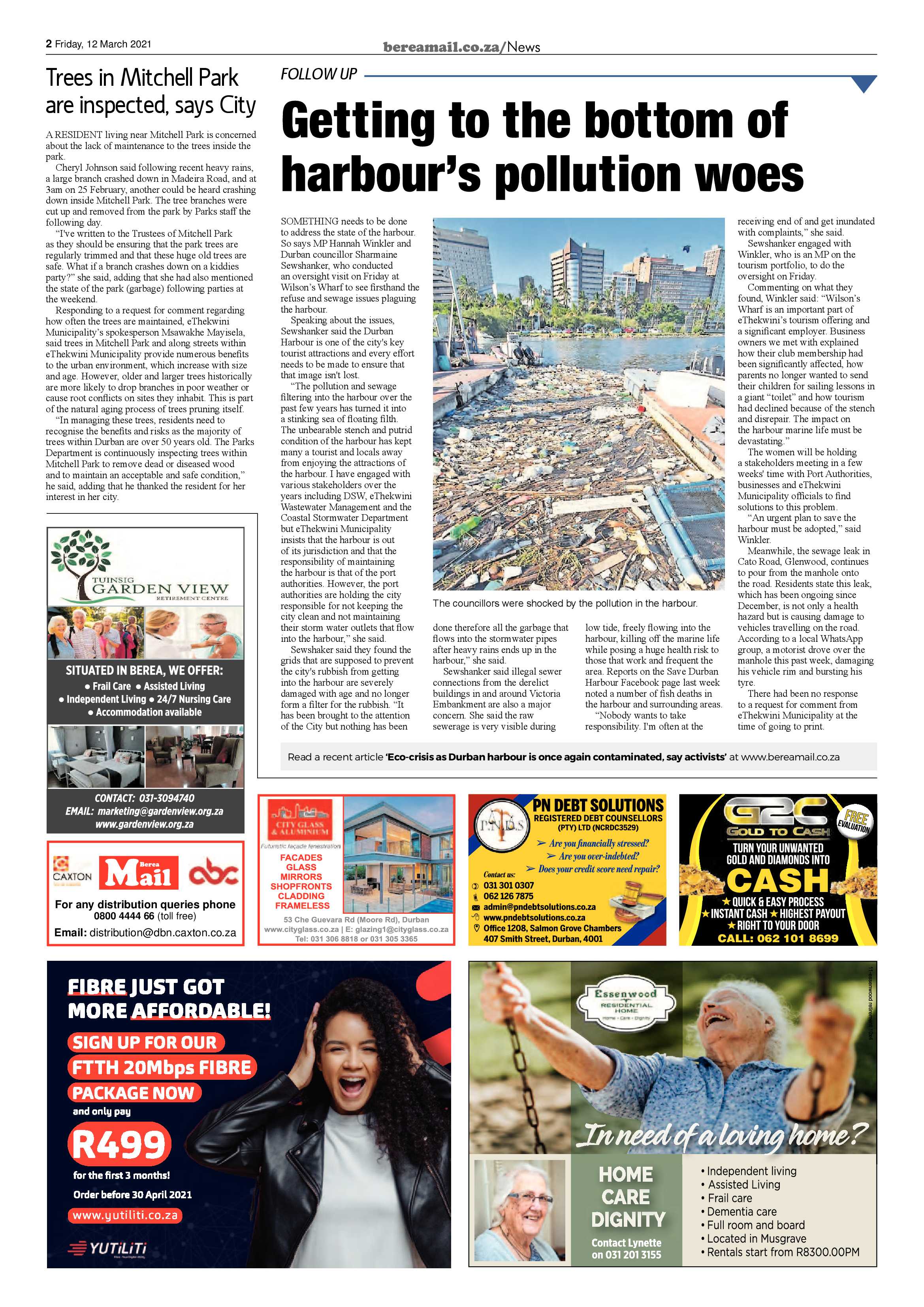 Berea Mail 12 March 2021 page 2
