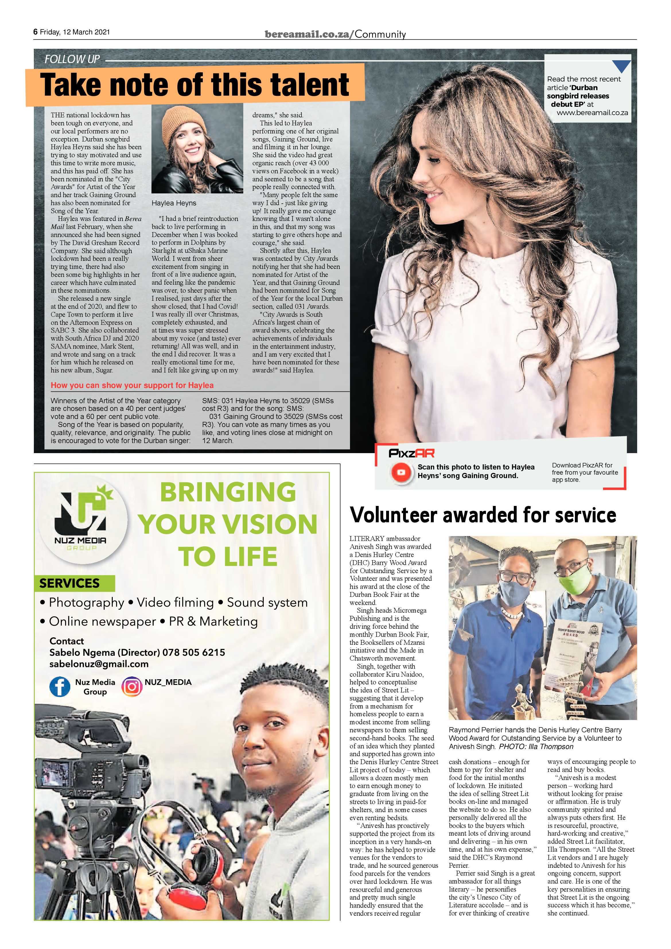 Berea Mail 12 March 2021 page 6