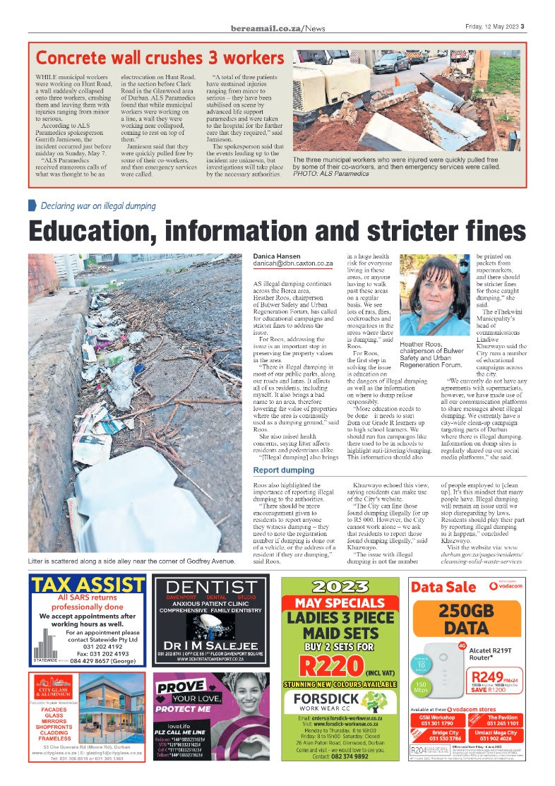 Berea Mail 12 May 2023 page 3