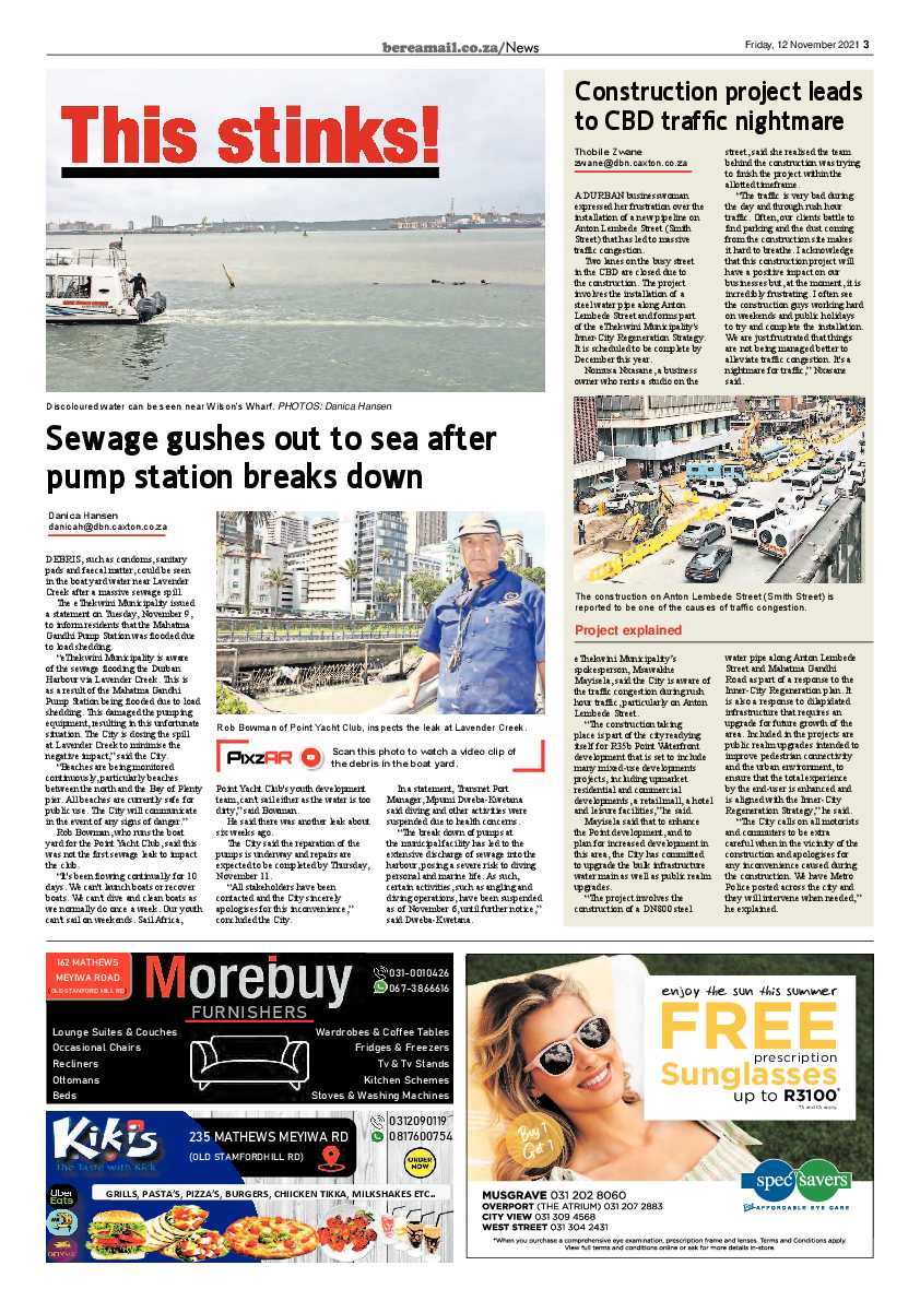 Berea Mail 12 November 2021 page 3