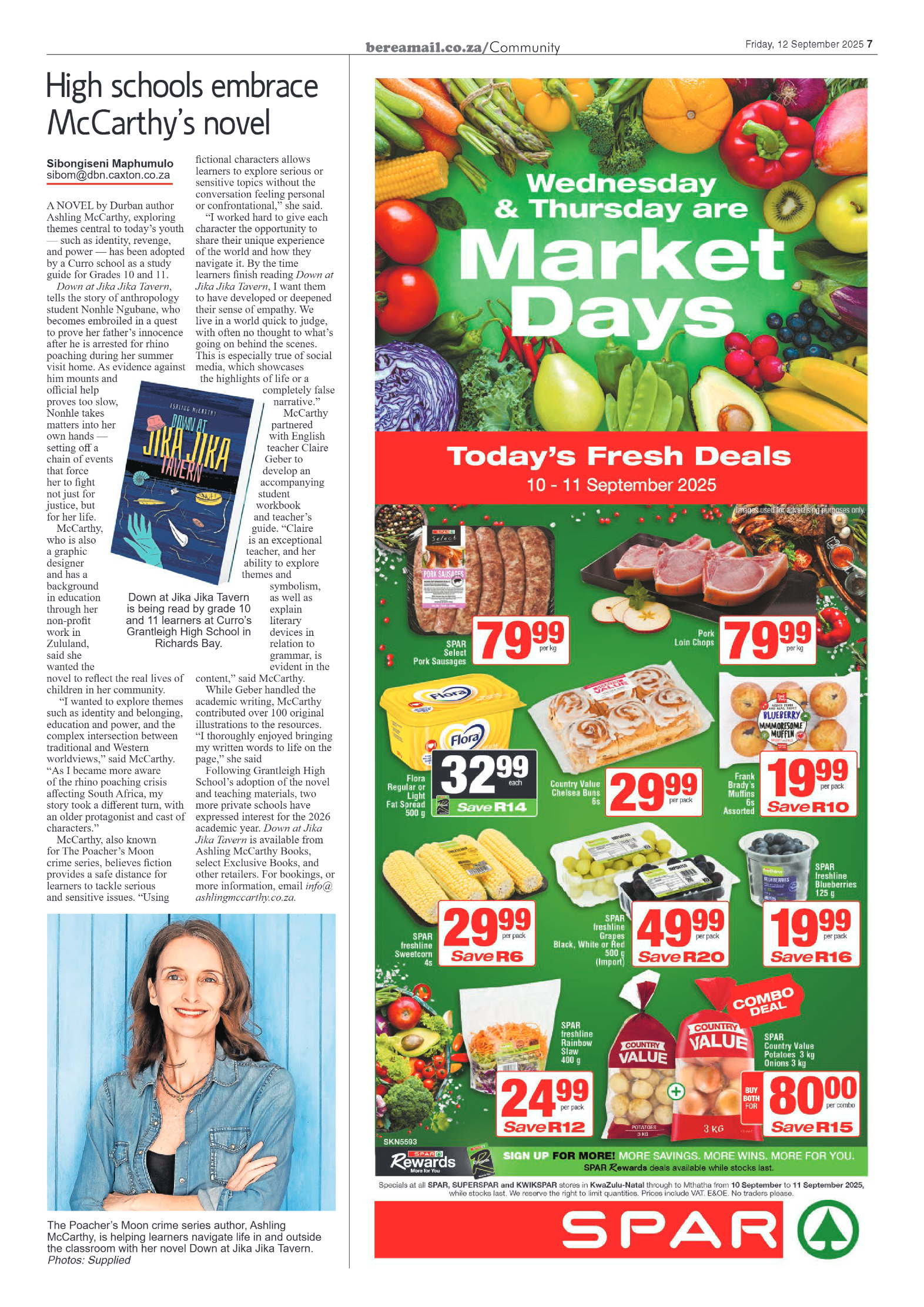 Berea Mail 12 september 2025 page 7