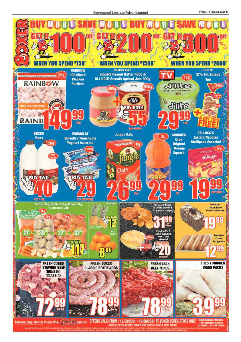 Berea Mail 13 August 2021 page 5