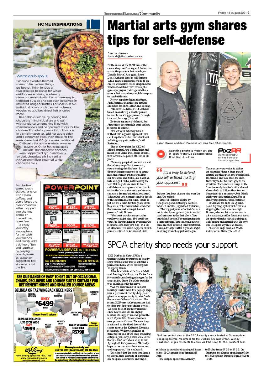 Berea Mail 13 August 2021 page 9