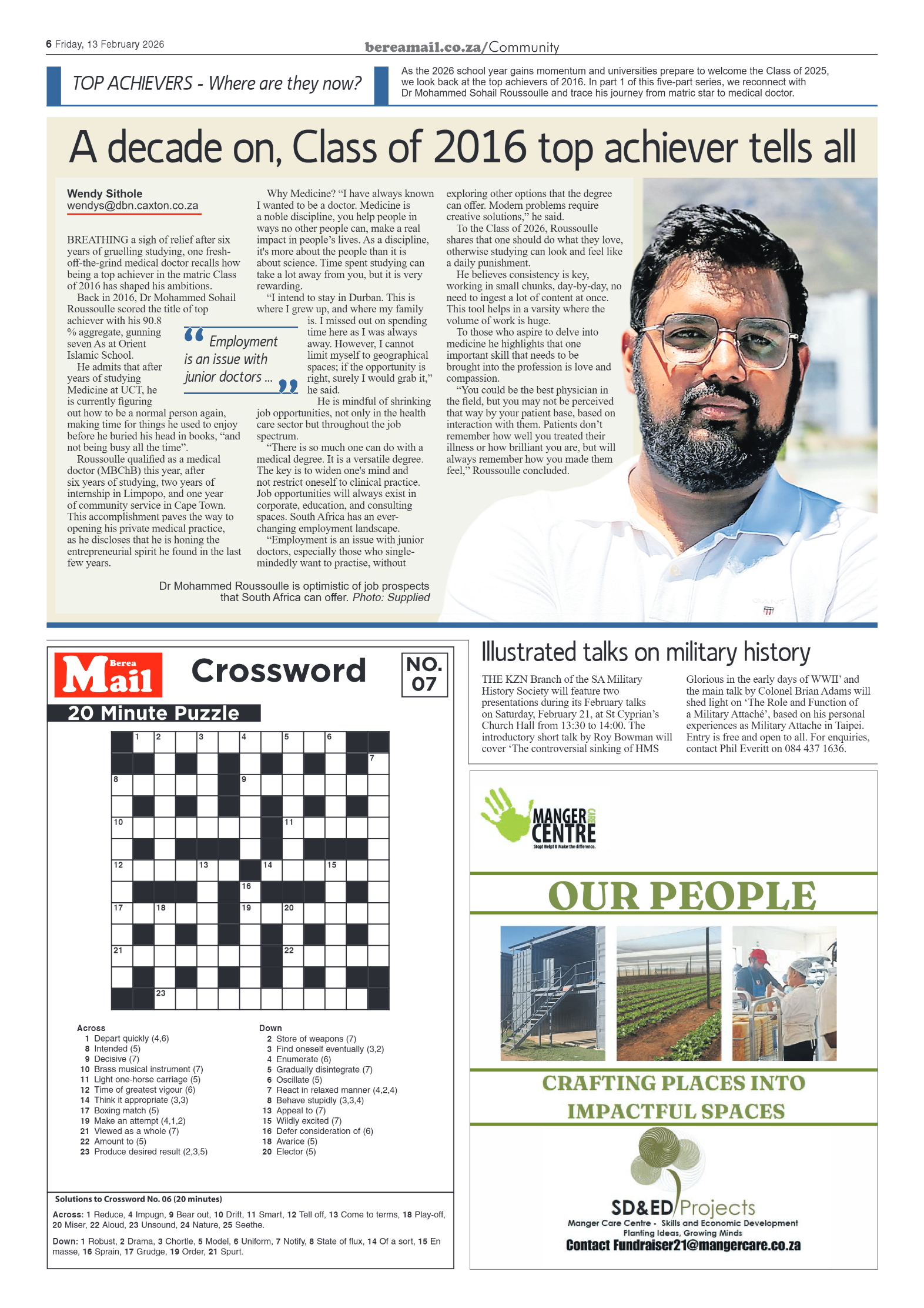 Berea Mail 13 February 2026 page 6