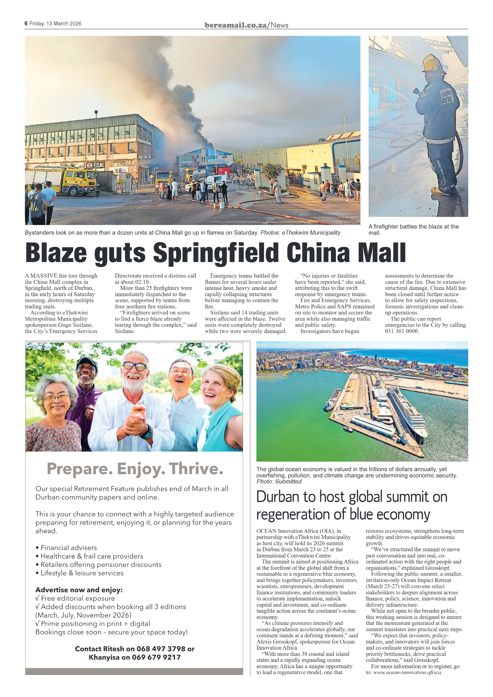 Berea Mail 13 March 2026 page 6