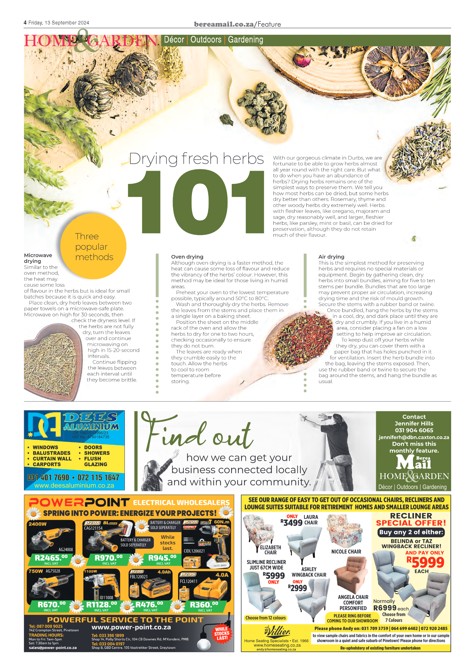 Berea Mail 13 September 2024 page 4